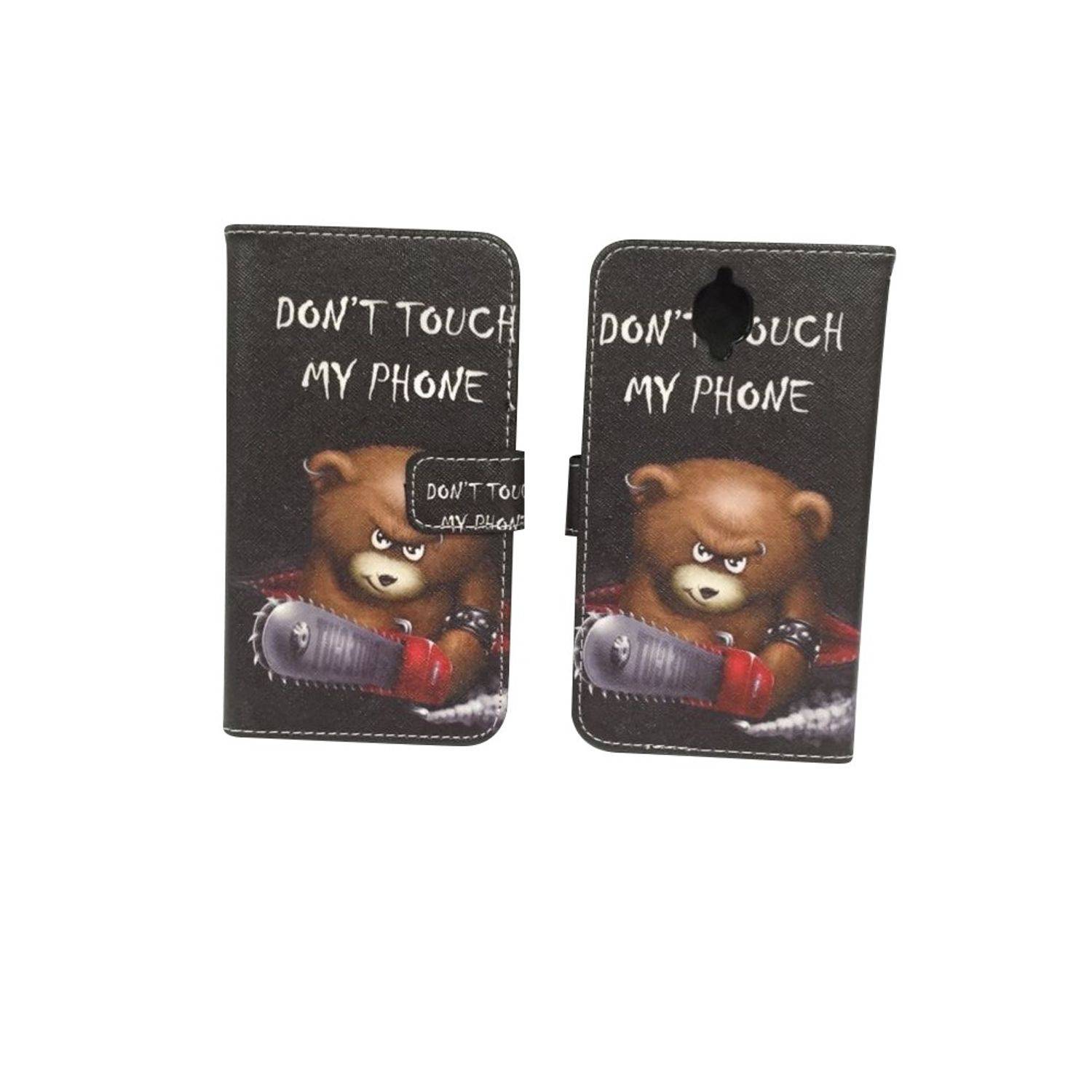 OnePlus 3 Handyhülle Bookcover Schwarz