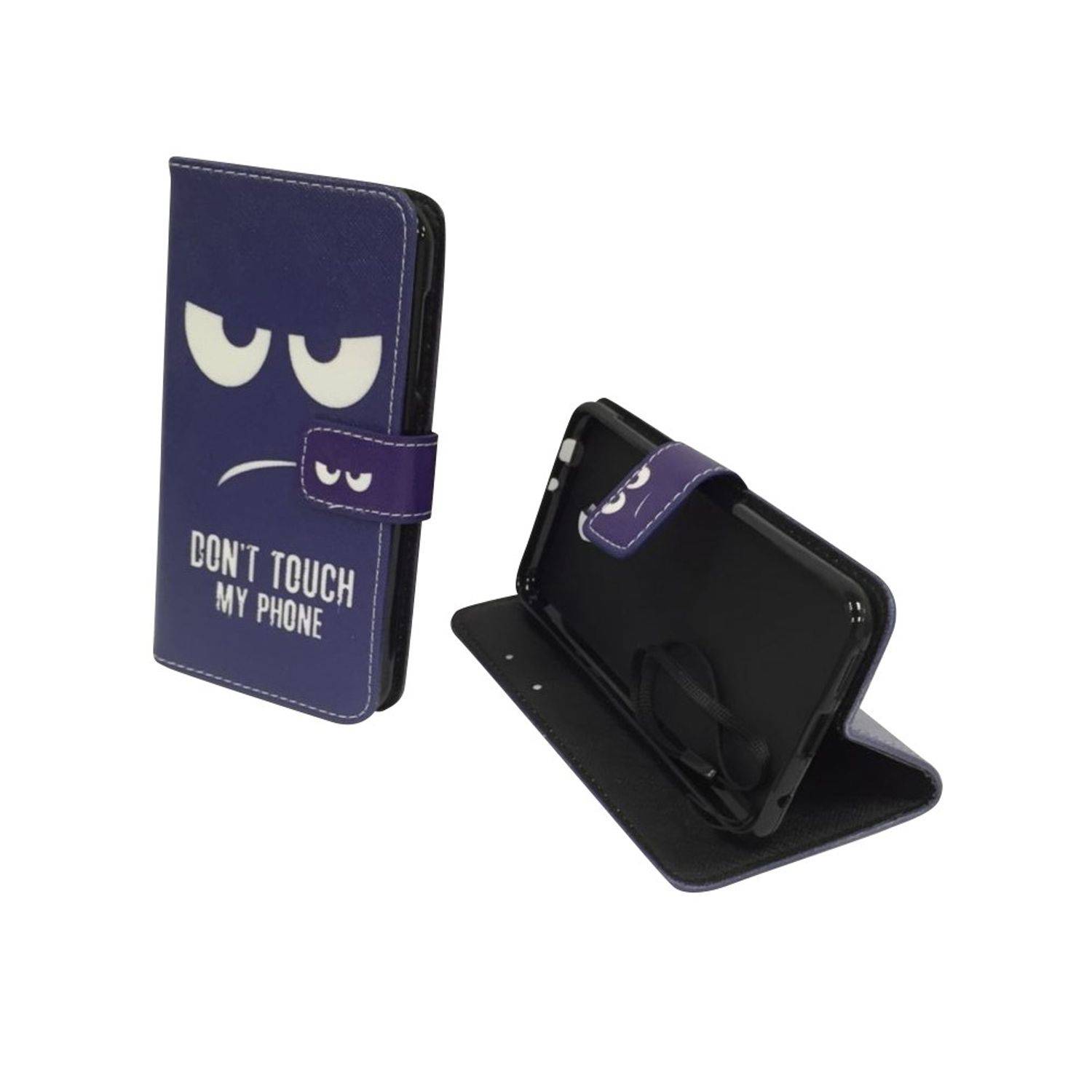 Vodafone Smart Prime 7 Handyhülle Bookcover Blau