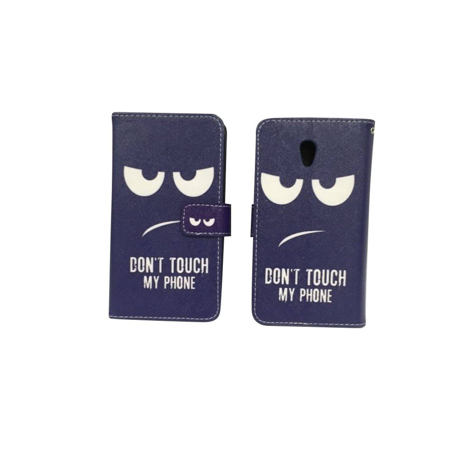 Vodafone Smart Prime 7 Handyhülle Bookcover Blau