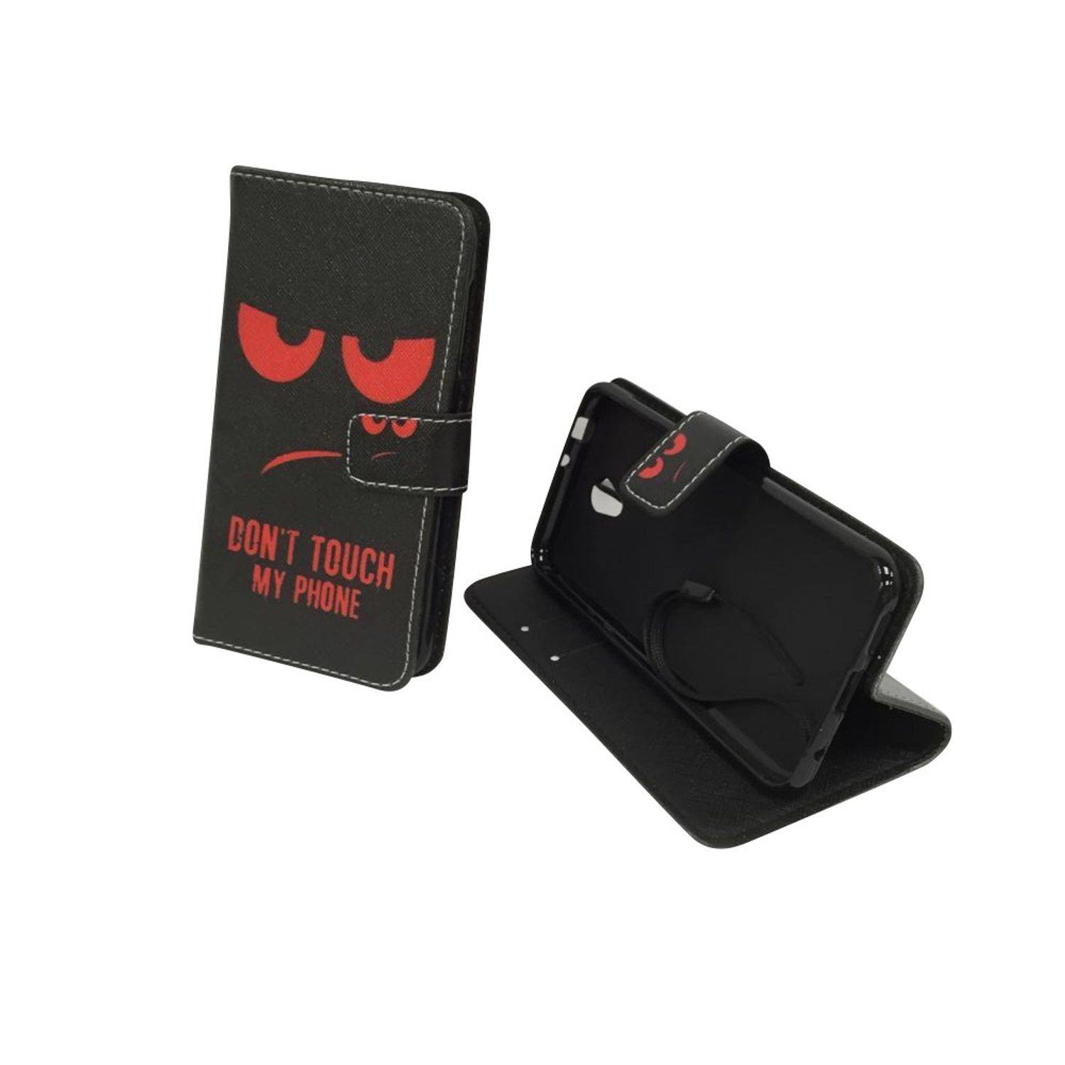 Vodafone Smart Prime 7 Handyhülle Bookcover Rot