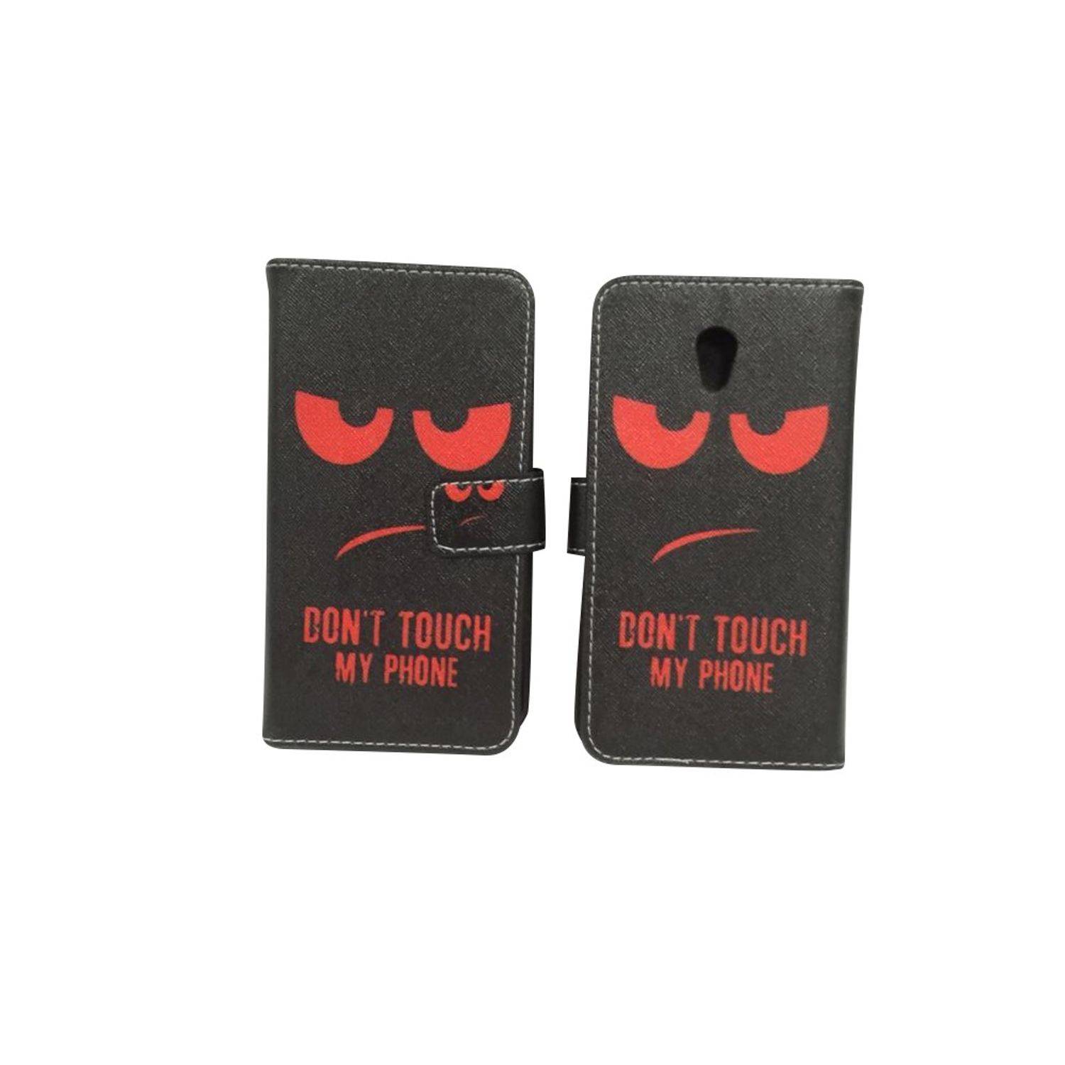 Vodafone Smart Prime 7 Handyhülle Bookcover Rot