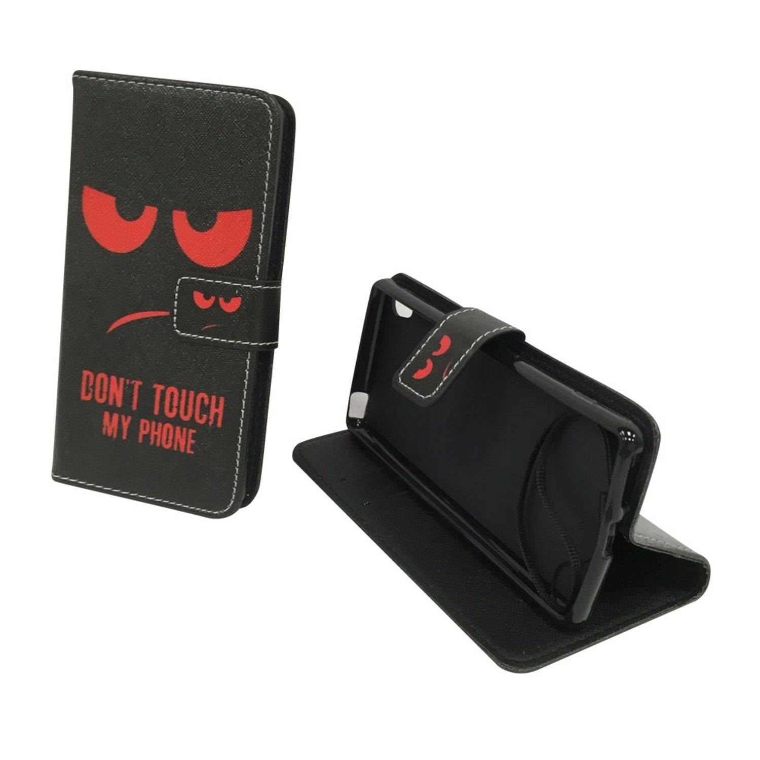 Sony Xperia XA Handyhülle Bookcover Schwarz