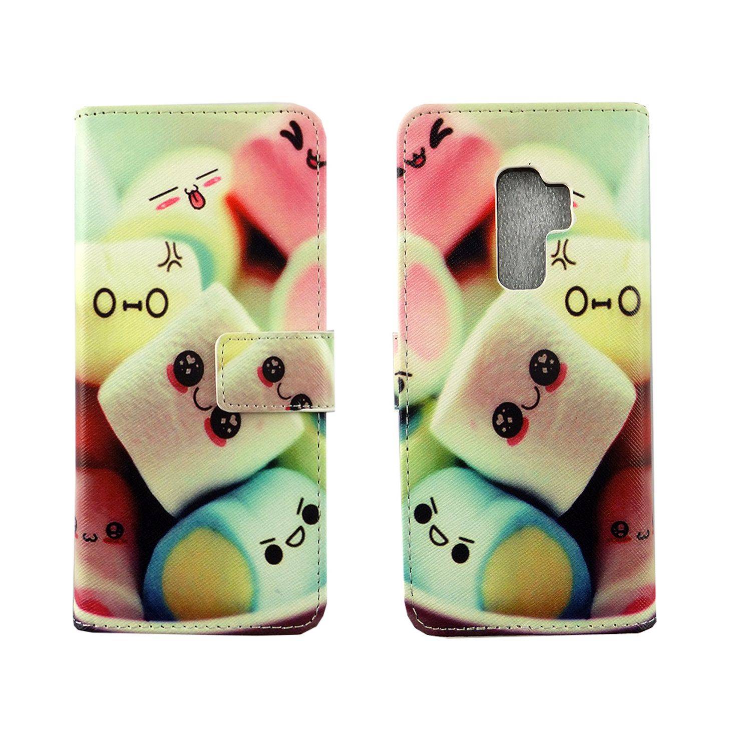 Samsung Galaxy S9 Plus Handyhülle Bookcover Mehrfarbig