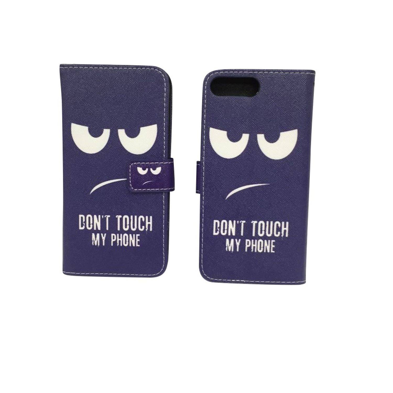 Apple iPhone 7 Plus Handyhülle Bookcover Blau