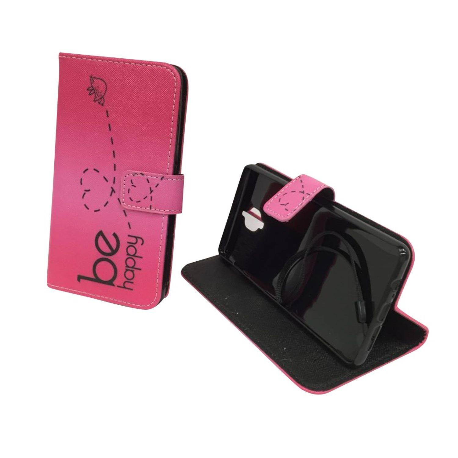 OnePlus 3 Handyhülle Bookcover Rosa