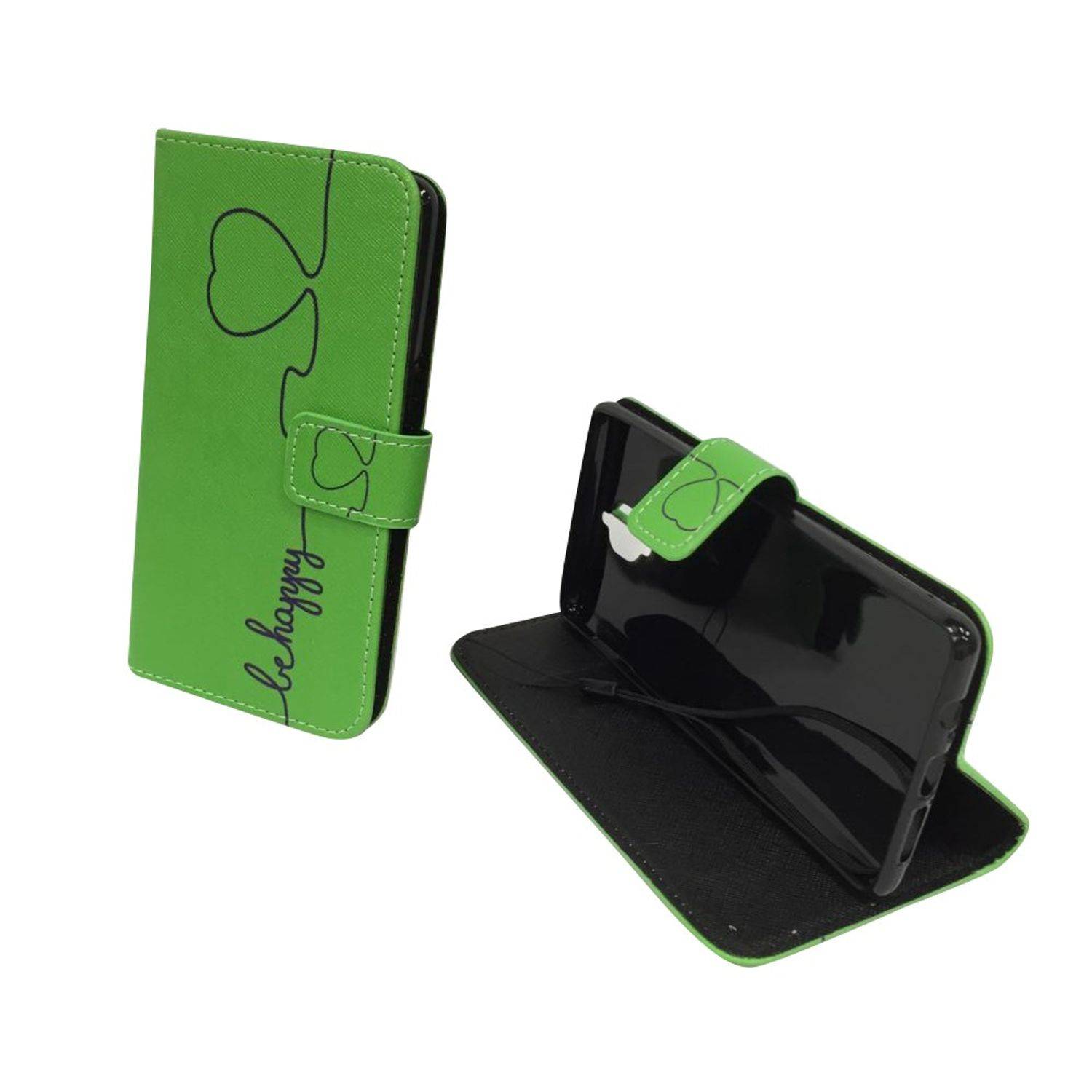 OnePlus 3 Handyhülle Bookcover Grün