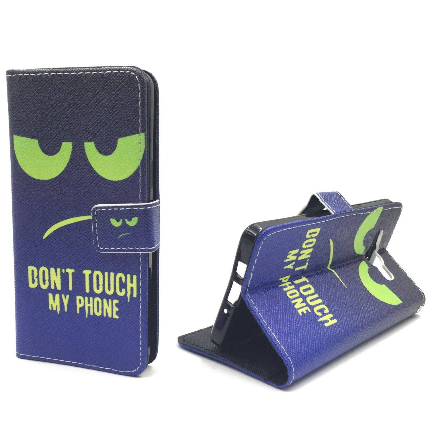 Samsung Galaxy A5 (2015) Handyhülle Bookcover Grün