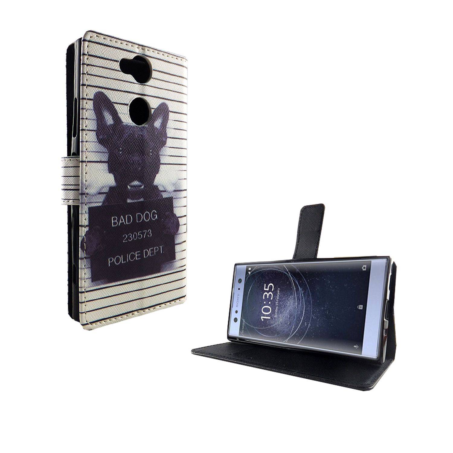 Sony Xperia XA2 Handyhülle Bookcover Weiß