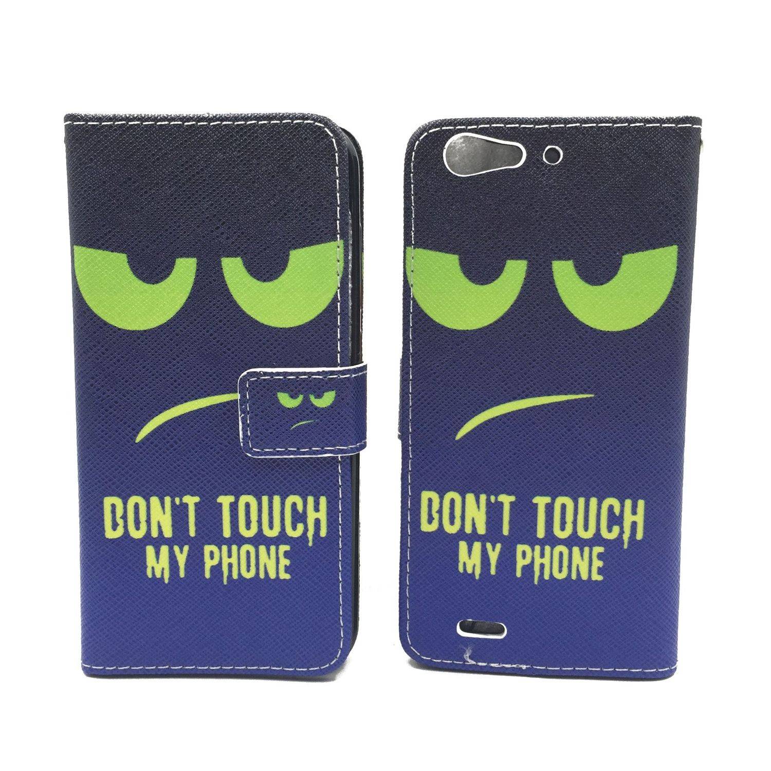 ZTE Blade V6 Handyhülle Bookcover Grün