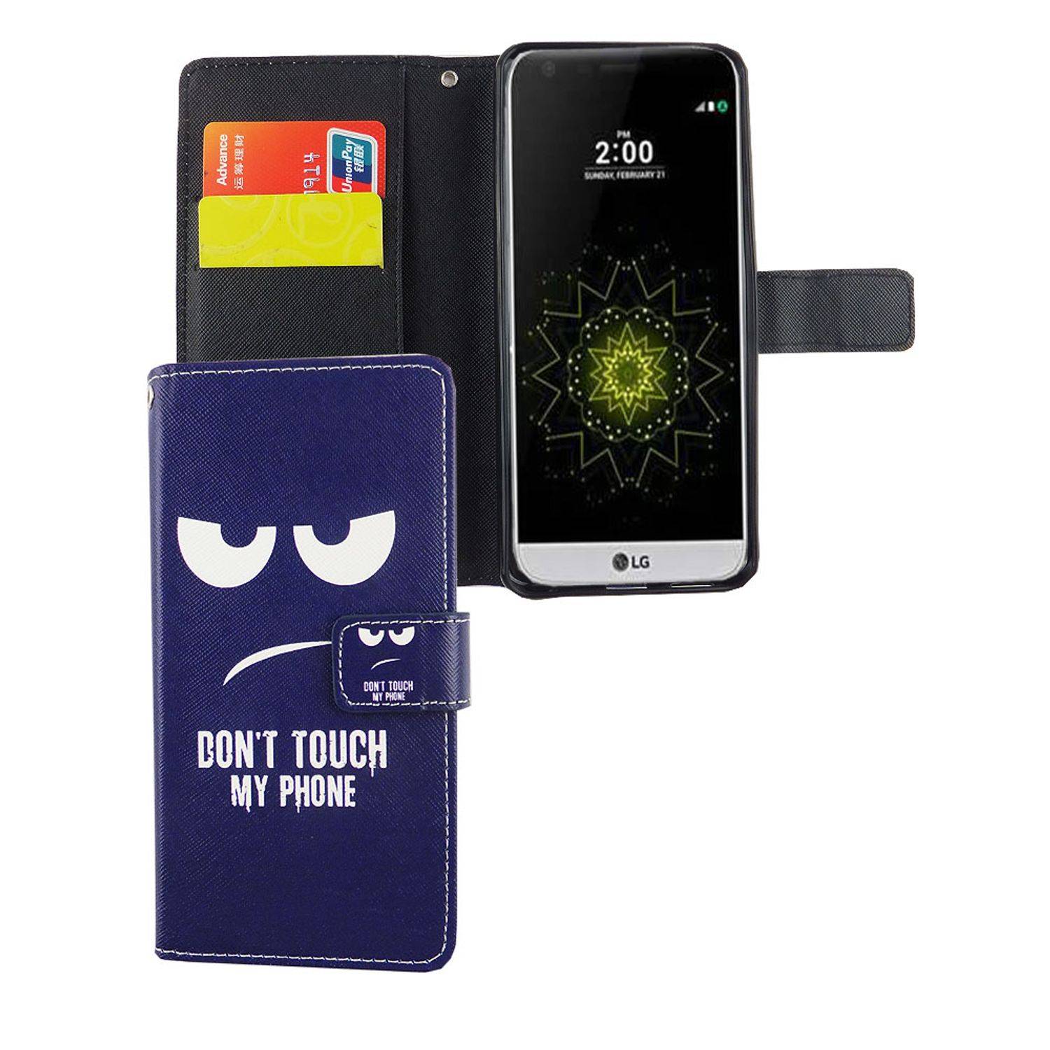 LG G6 Handyhülle Bookcover Blau