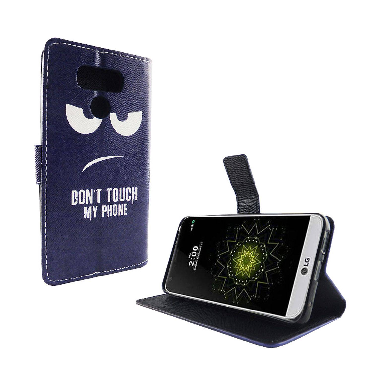LG G6 Handyhülle Bookcover Blau