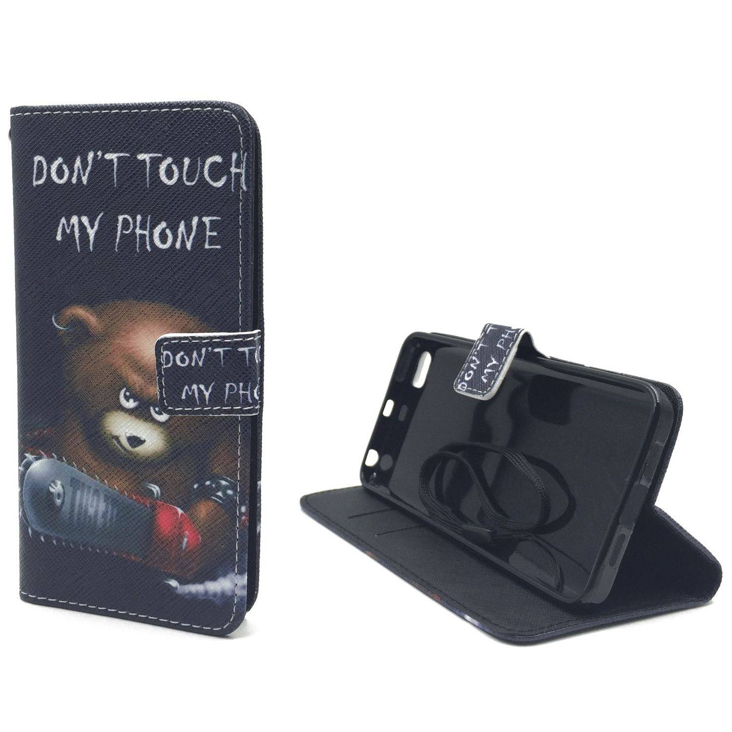 Xiaomi Mi 5 Handyhülle Bookcover Schwarz