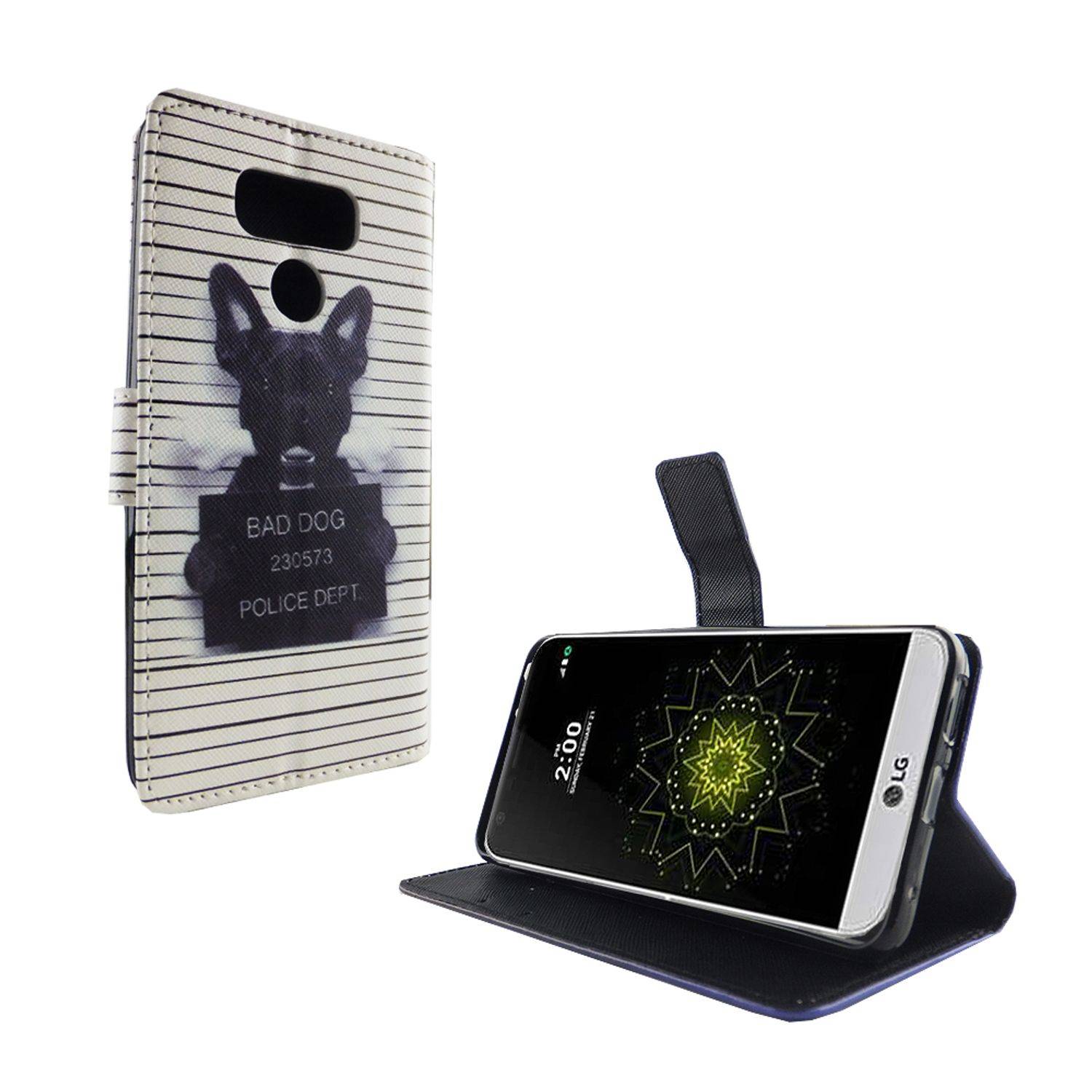 LG G6 Handyhülle Bookcover Weiß