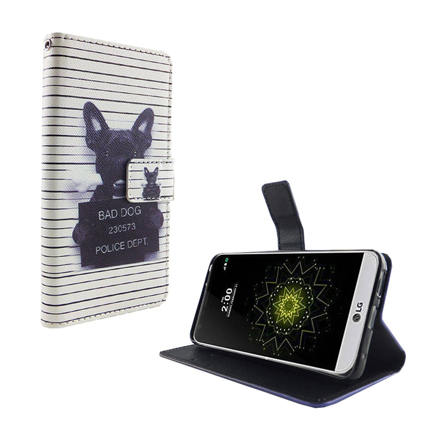 LG G6 Handyhülle Bookcover Weiß