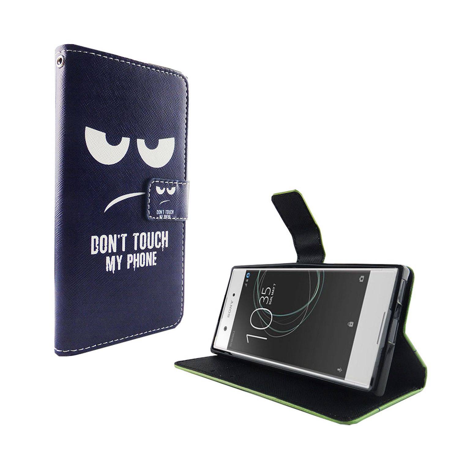 Sony Xperia XA1 Handyhülle Bookcover Blau