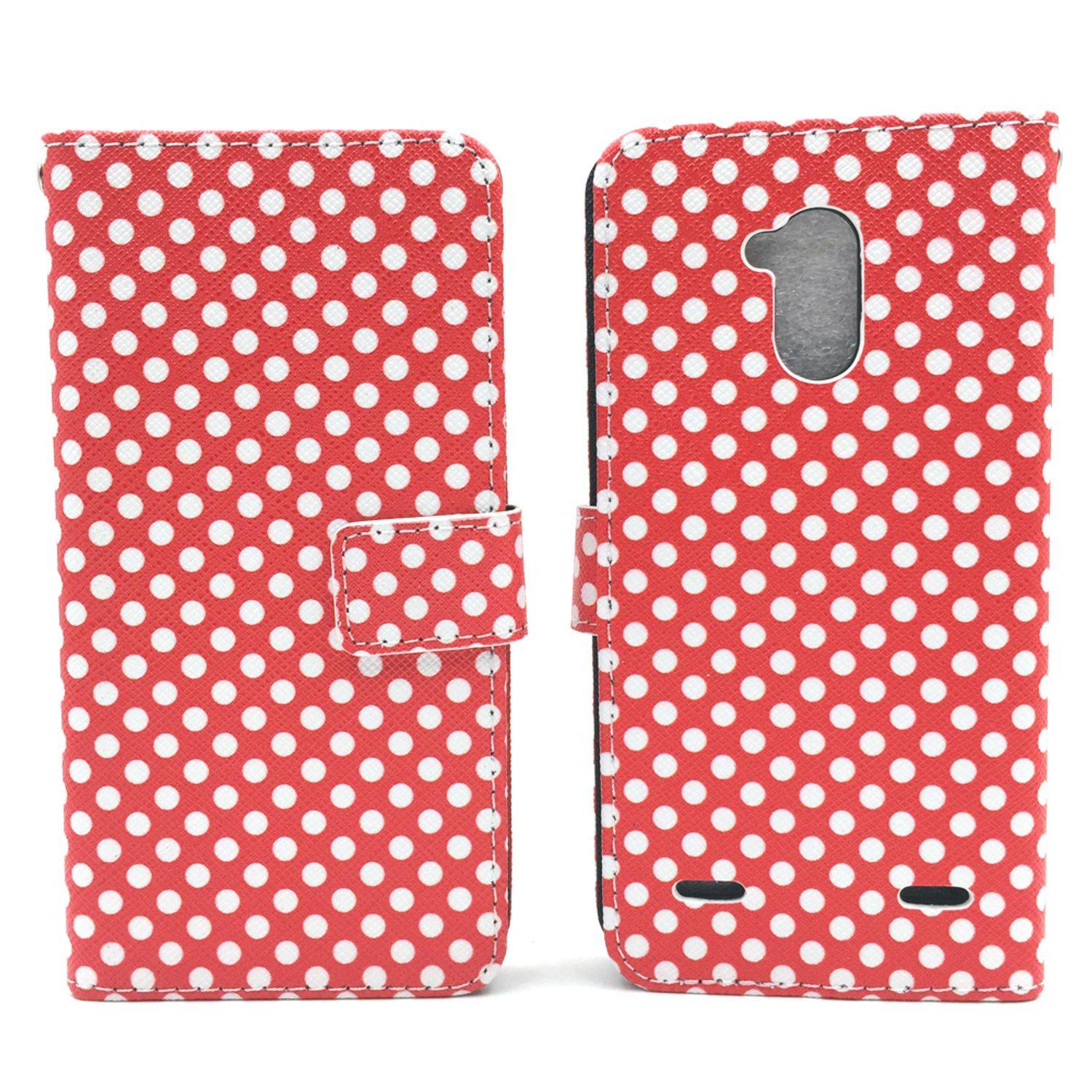 ZTE Blade V7 Lite Handyhülle Bookcover Rot