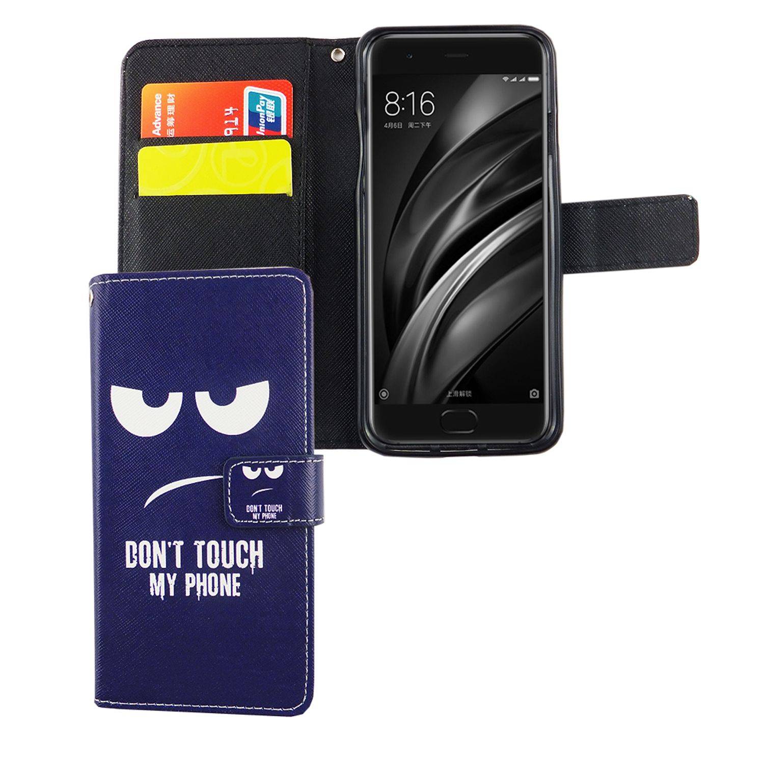 Xiaomi Mi 6 Handyhülle Bookcover Rosa