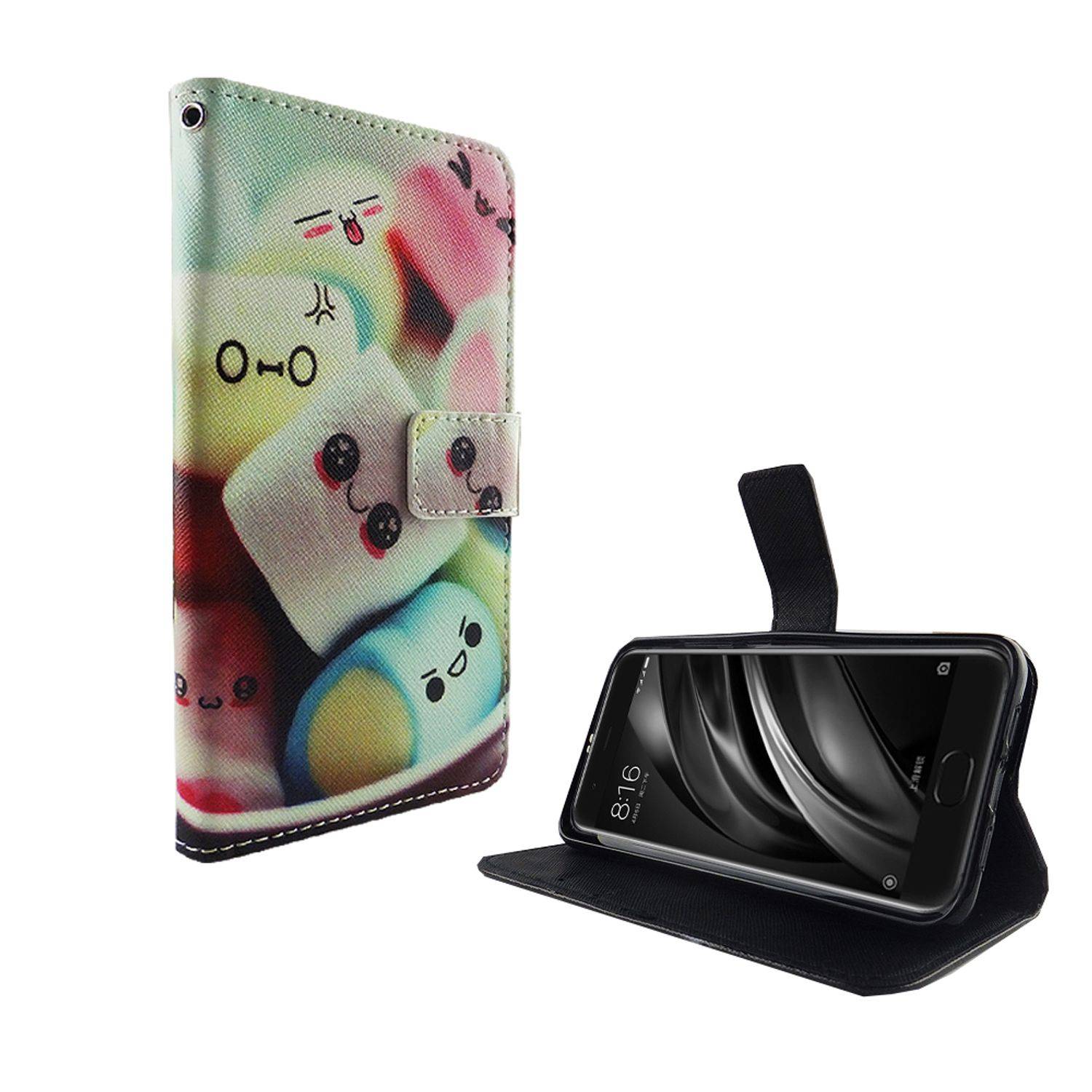 Xiaomi Mi 6 Handyhülle Bookcover Schwarz