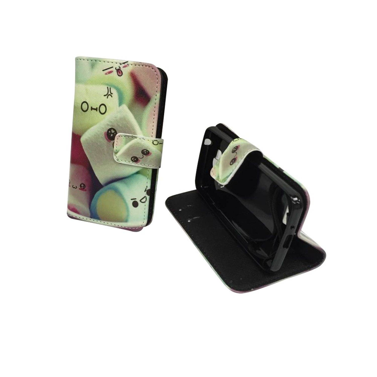 Huawei Y3 II Handyhülle Bookcover Mehrfarbig