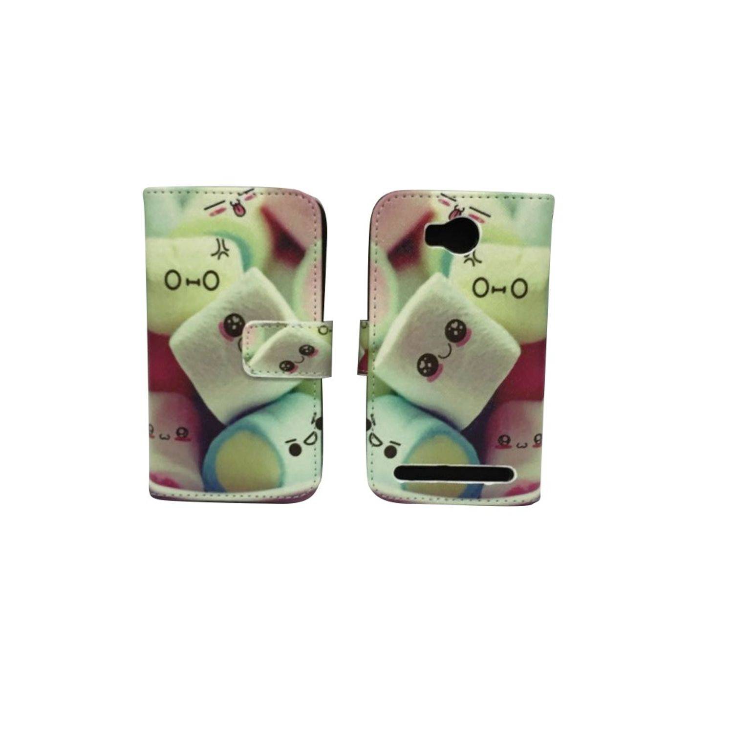 Huawei Y3 II Handyhülle Bookcover Mehrfarbig