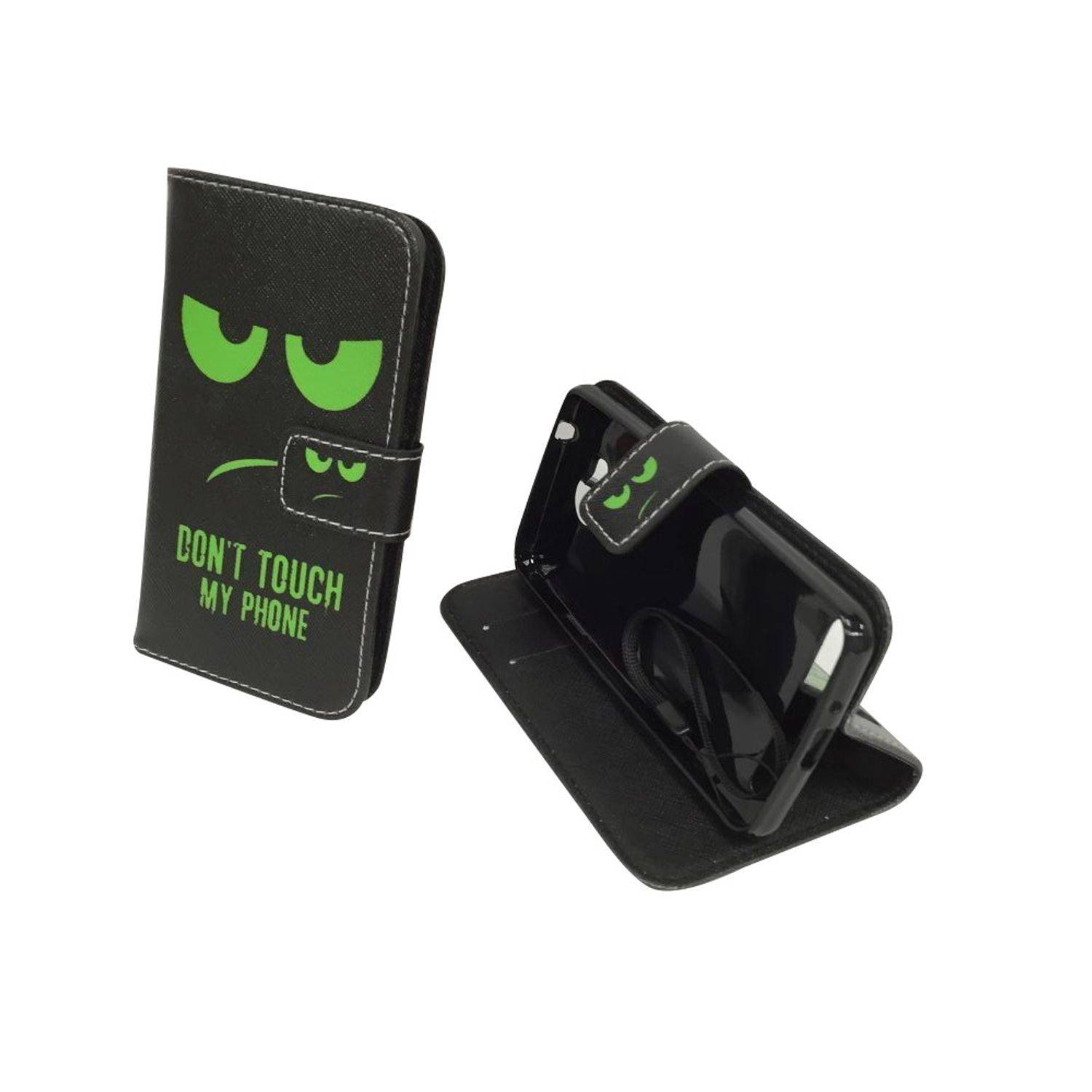 Huawei Y3 II Handyhülle Bookcover Grün