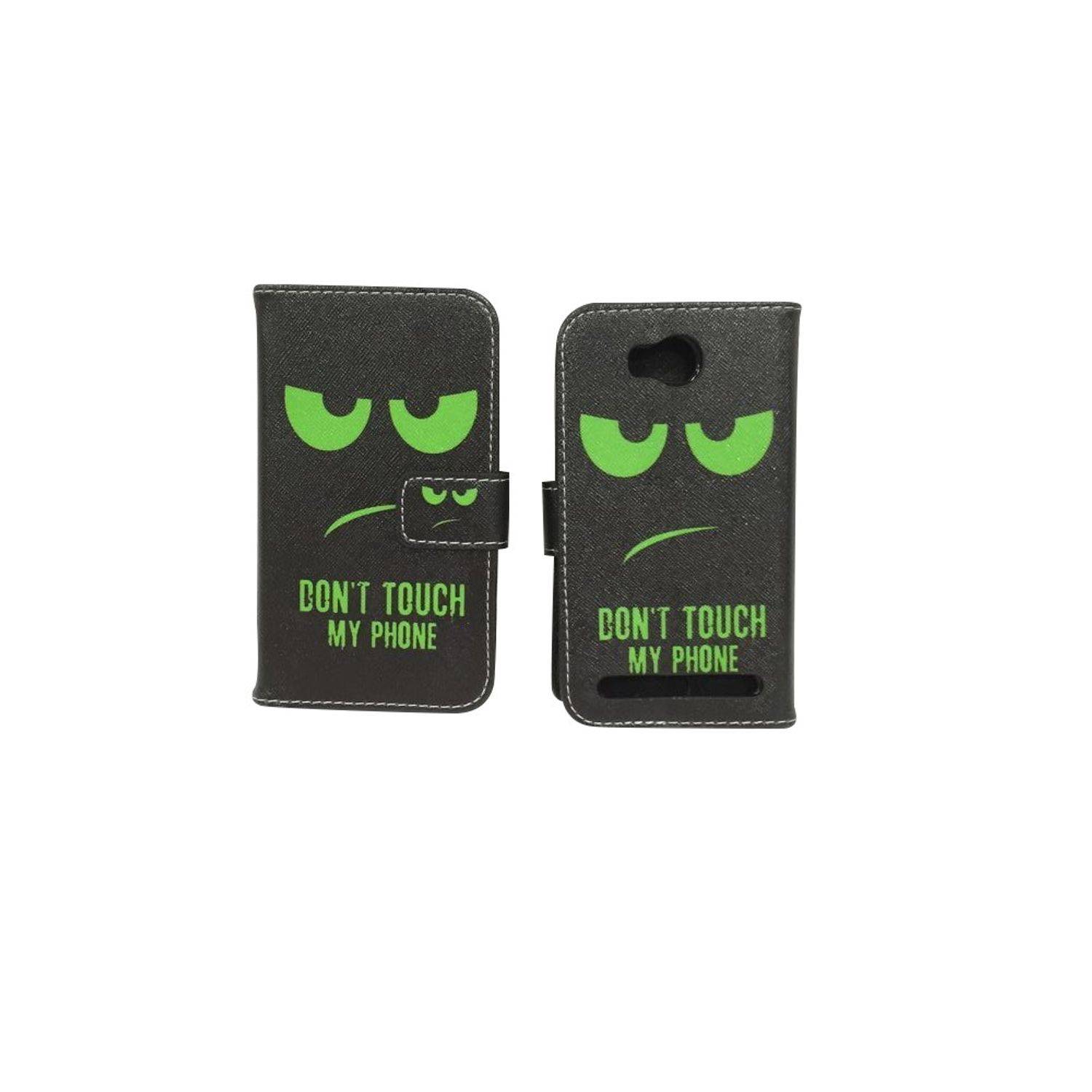 Huawei Y3 II Handyhülle Bookcover Grün