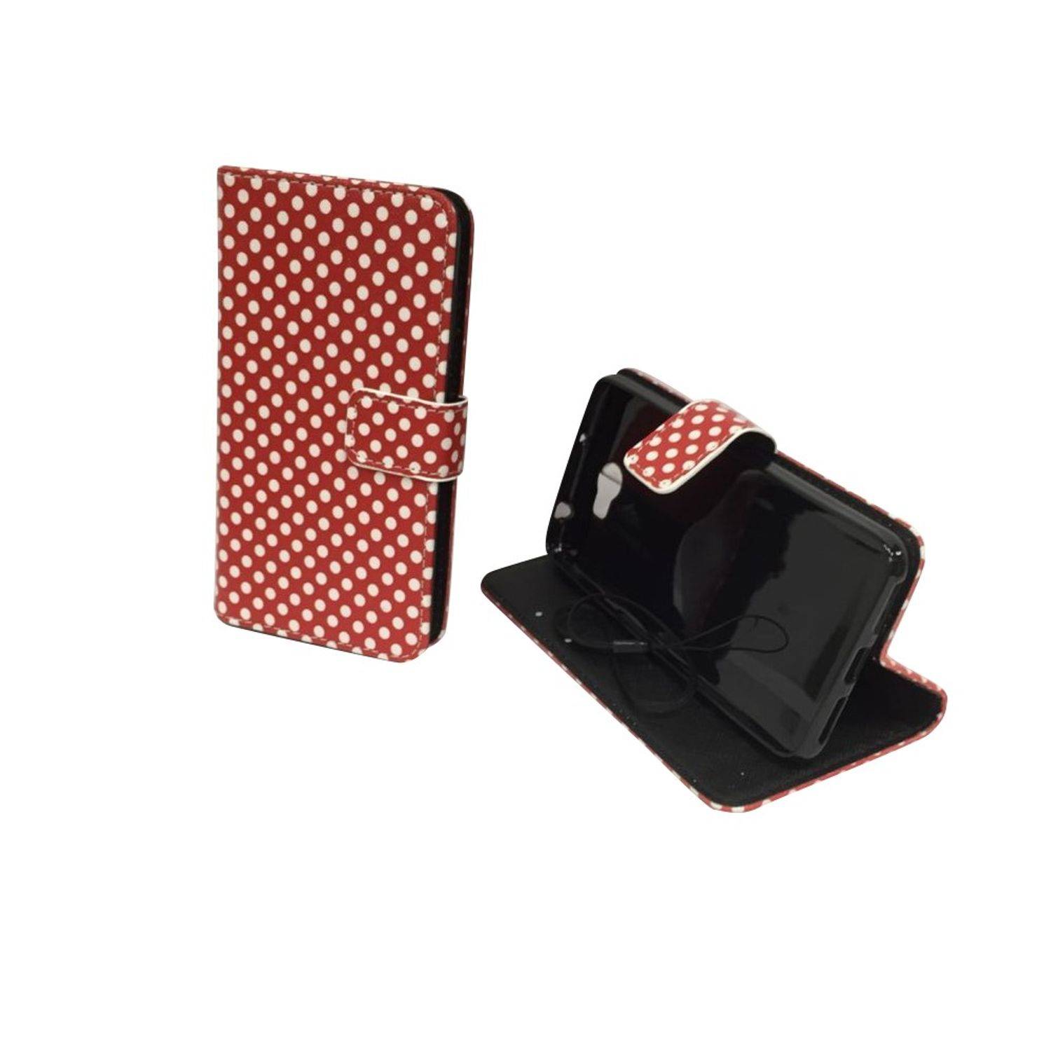 Huawei Y5 II Handyhülle Bookcover Rot