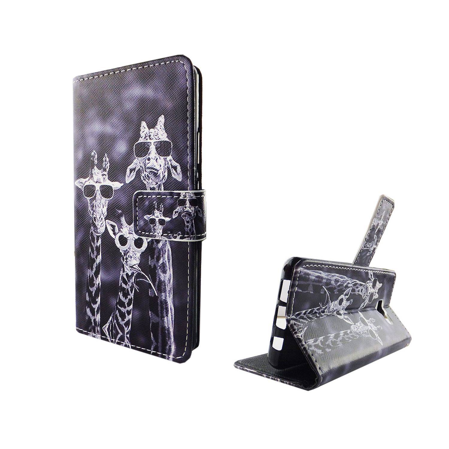 Samsung Galaxy A3 (2016) Handyhülle Bookcover Grau