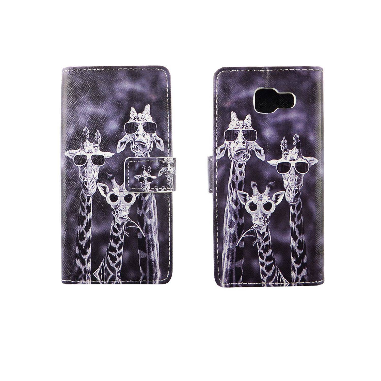 Samsung Galaxy A3 (2016) Handyhülle Bookcover Grau