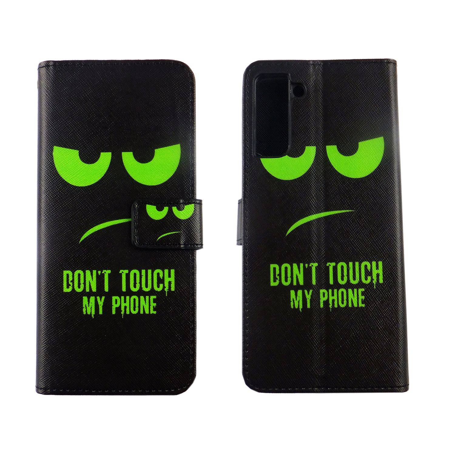 Samsung Galaxy S21 Plus Handyhülle Bookcover Schwarz