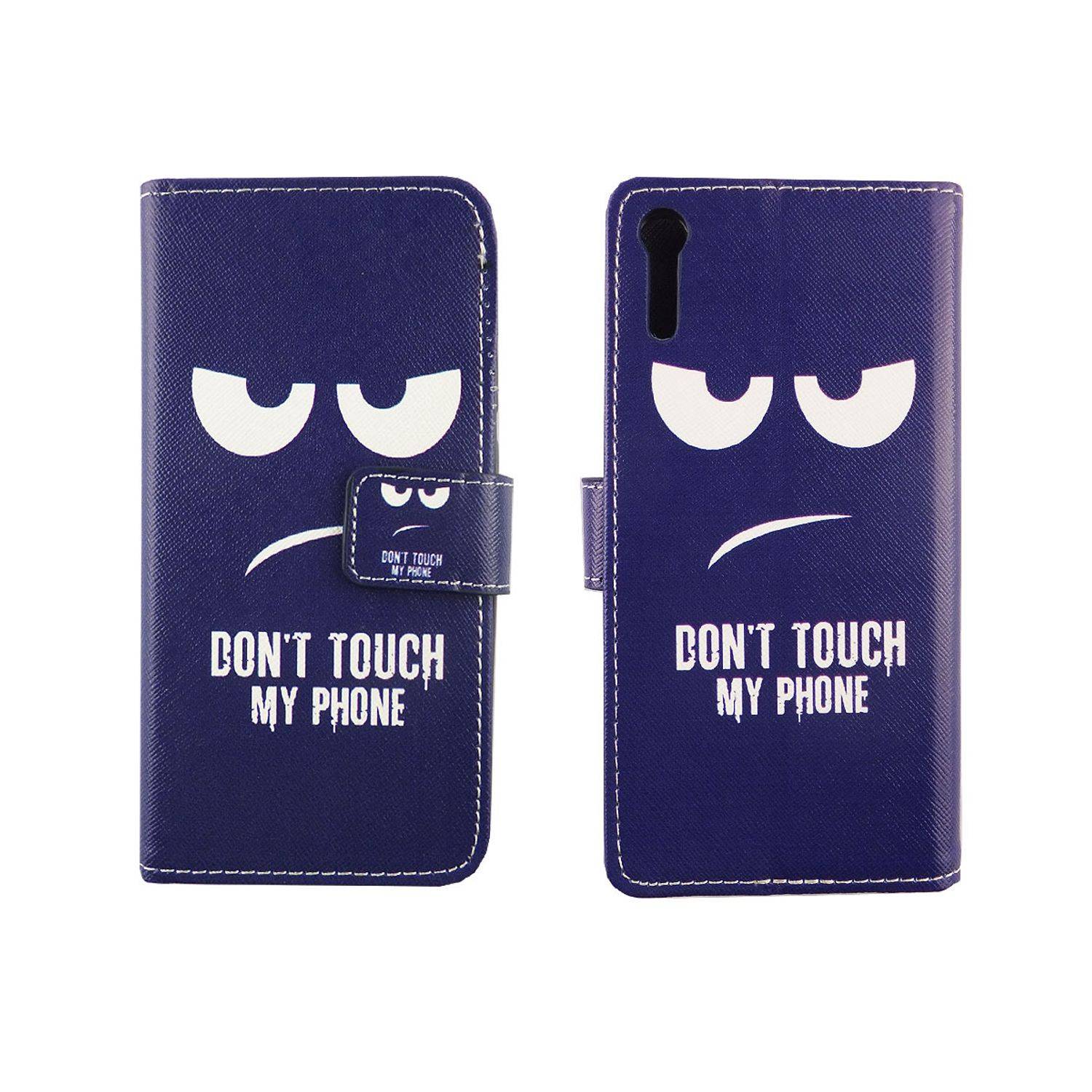 Sony Xperia XZ Handyhülle Bookcover Blau