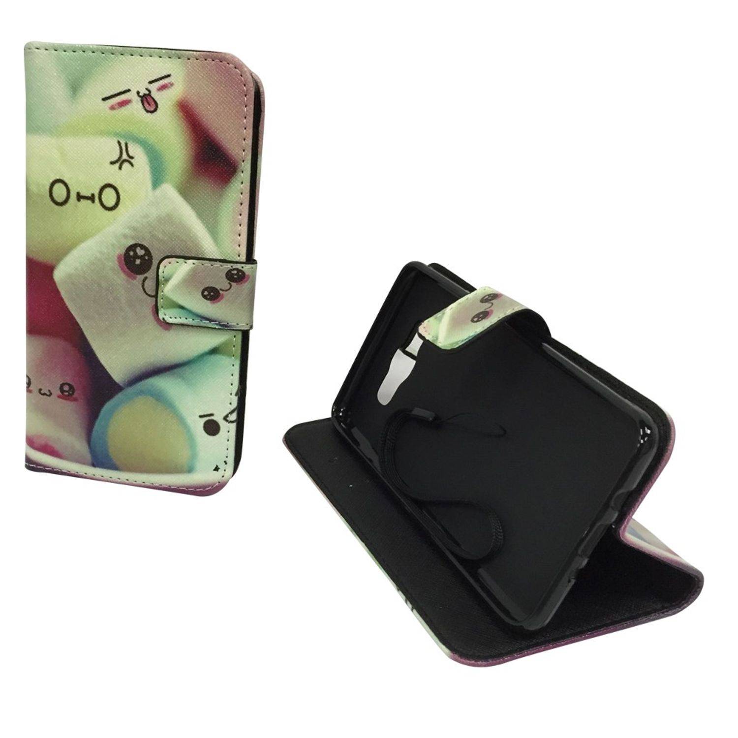 Samsung Galaxy J7 (2016) Handyhülle Bookcover Mehrfarbig