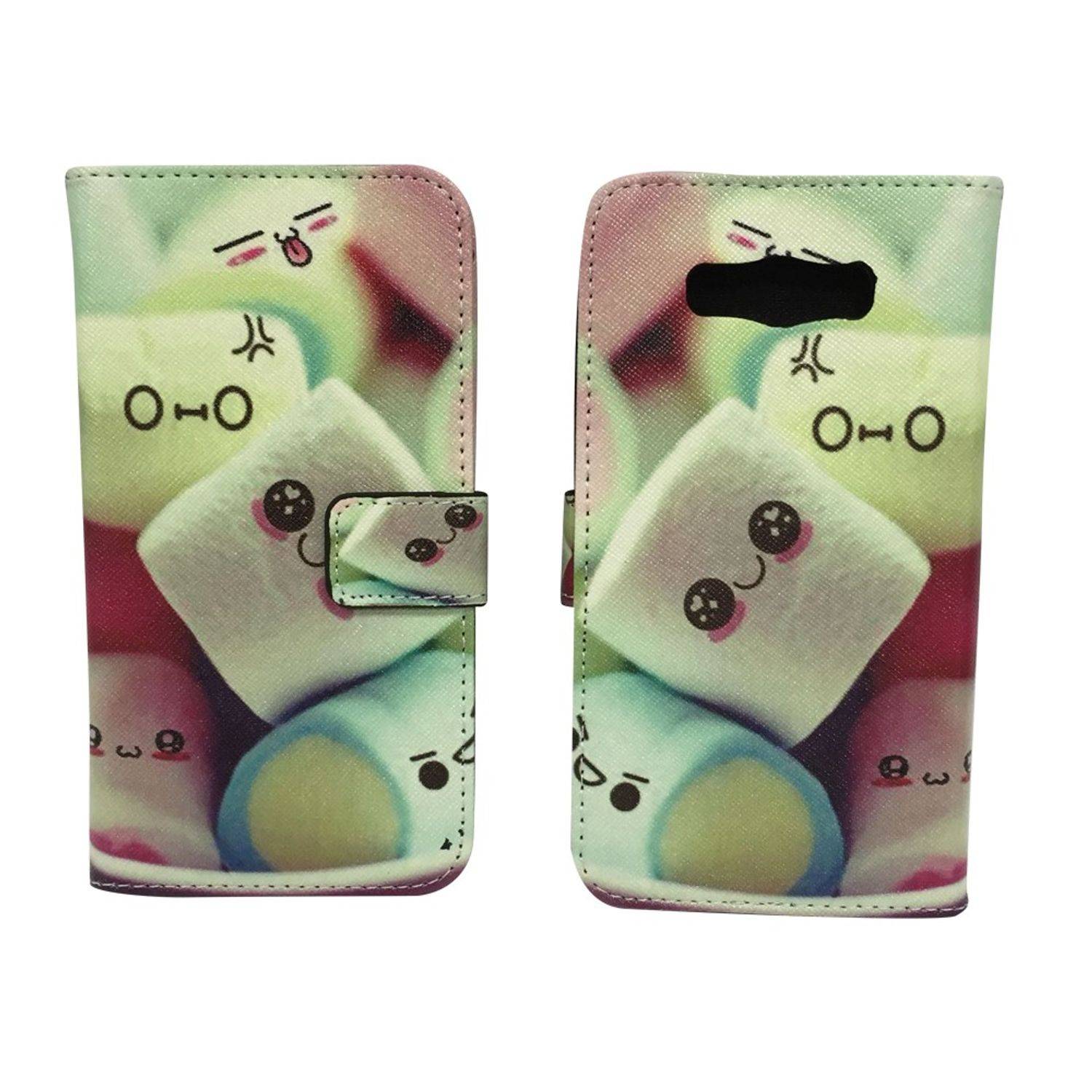 Samsung Galaxy J7 (2016) Handyhülle Bookcover Mehrfarbig