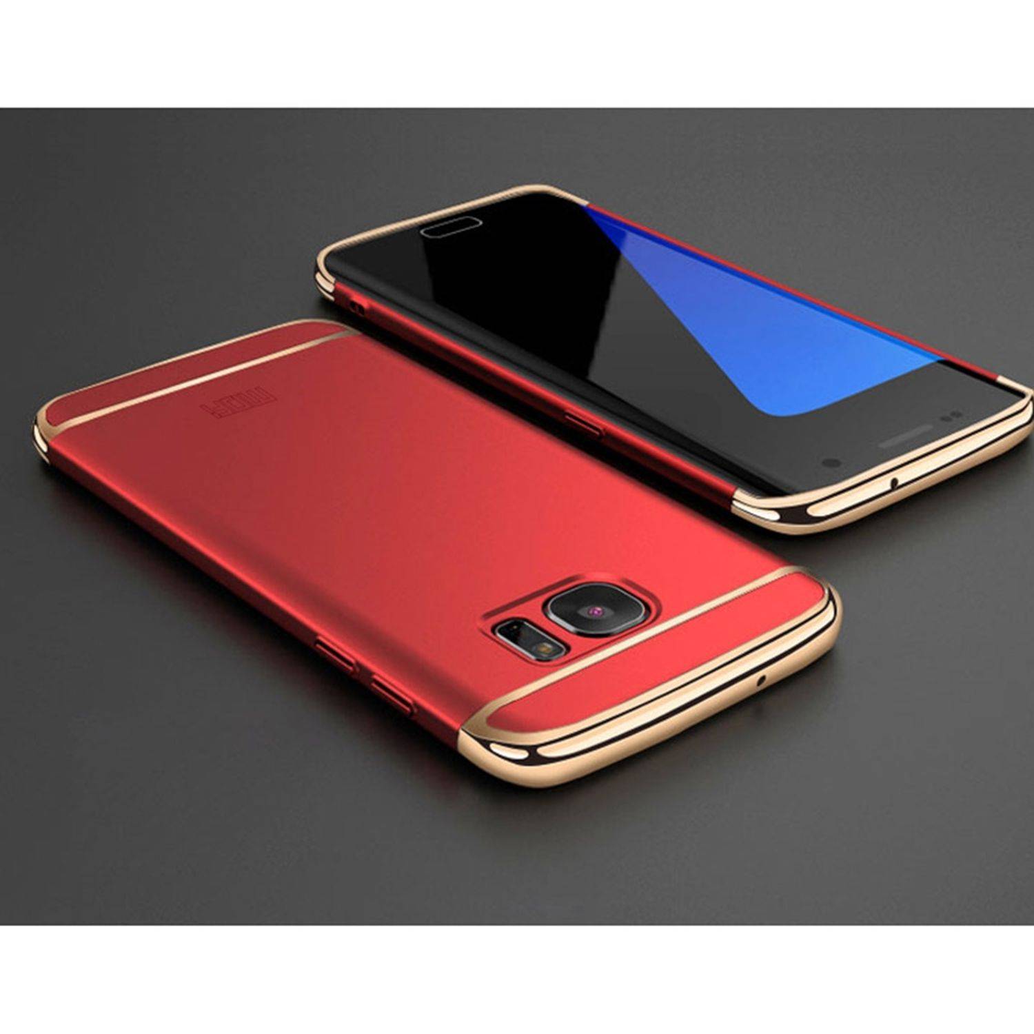 Samsung Galaxy A6 Plus (2018) Handyhülle Backcover Rot