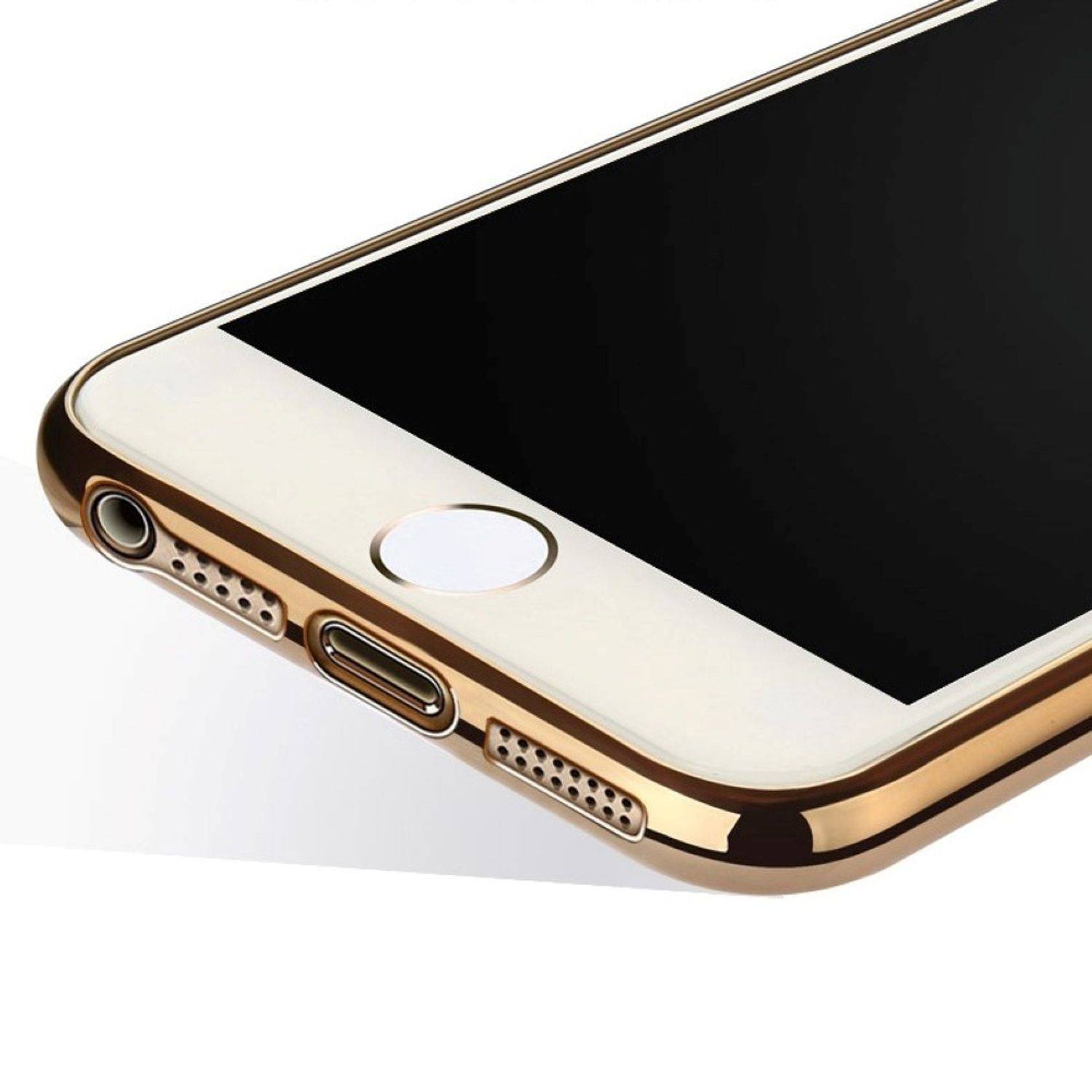 Apple iPhone 6 / 6s Handyhülle Backcover Braun