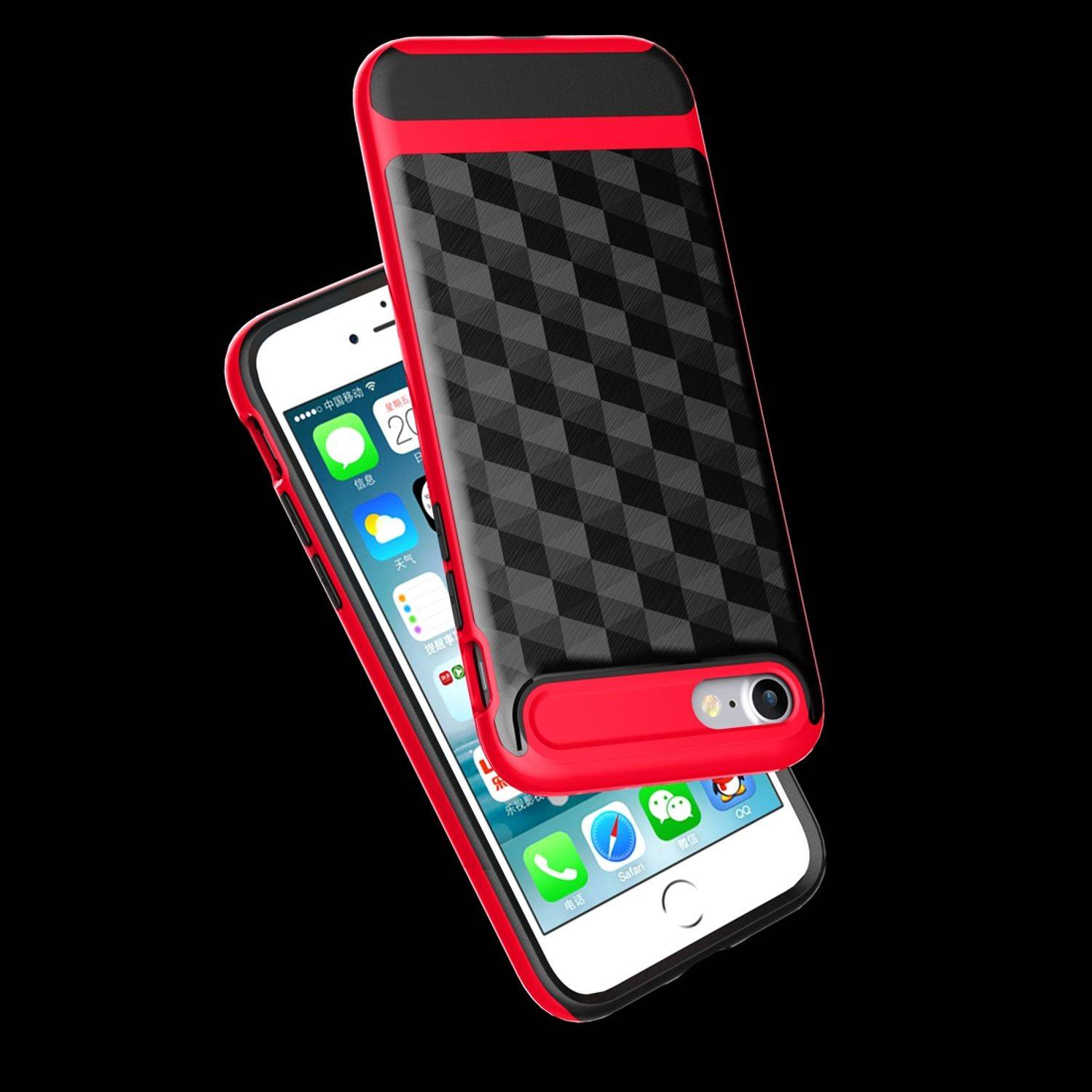 Apple iPhone 8 Handyhülle Backcover Rosa