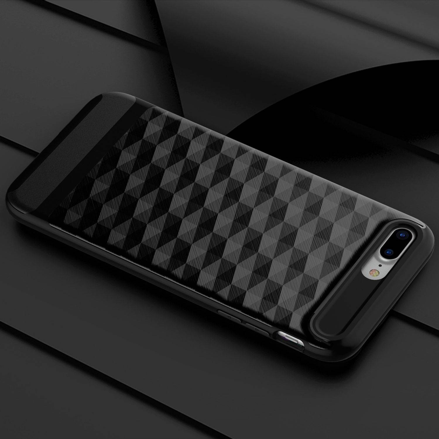 Apple iPhone 8 Plus Handyhülle Backcover Rot