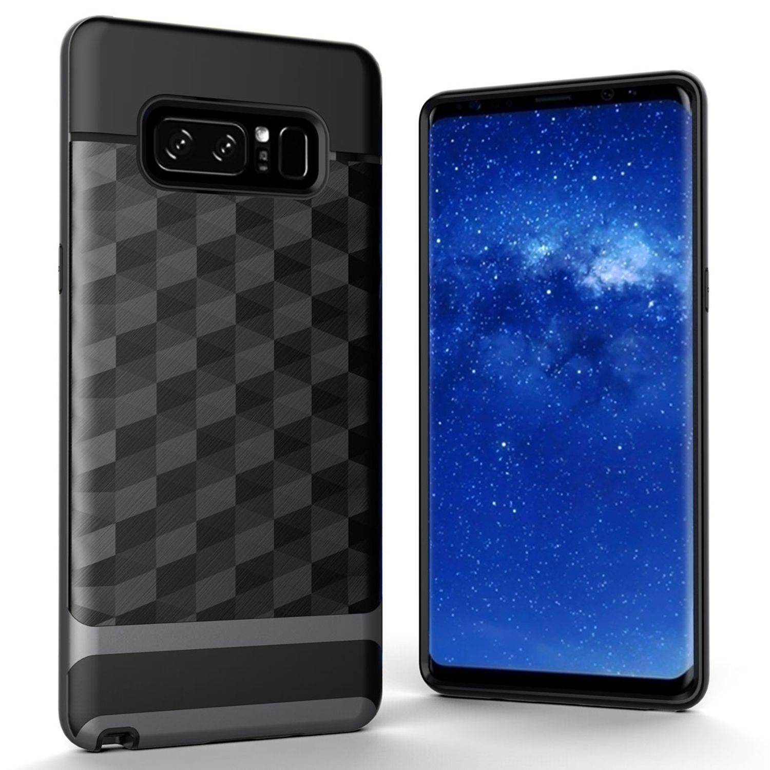 Samsung Galaxy Note 8 Handyhülle Backcover Grau