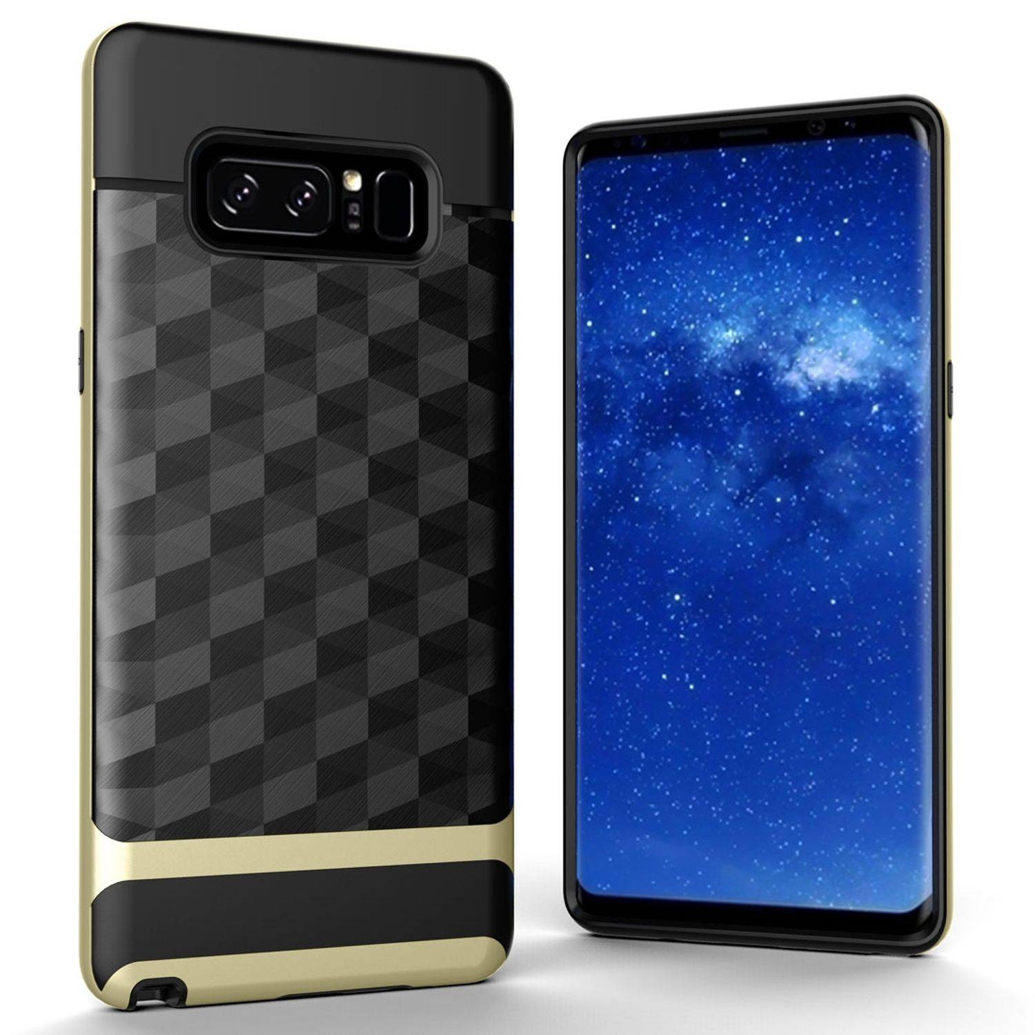 Samsung Galaxy Note 8 Handyhülle Backcover Gold