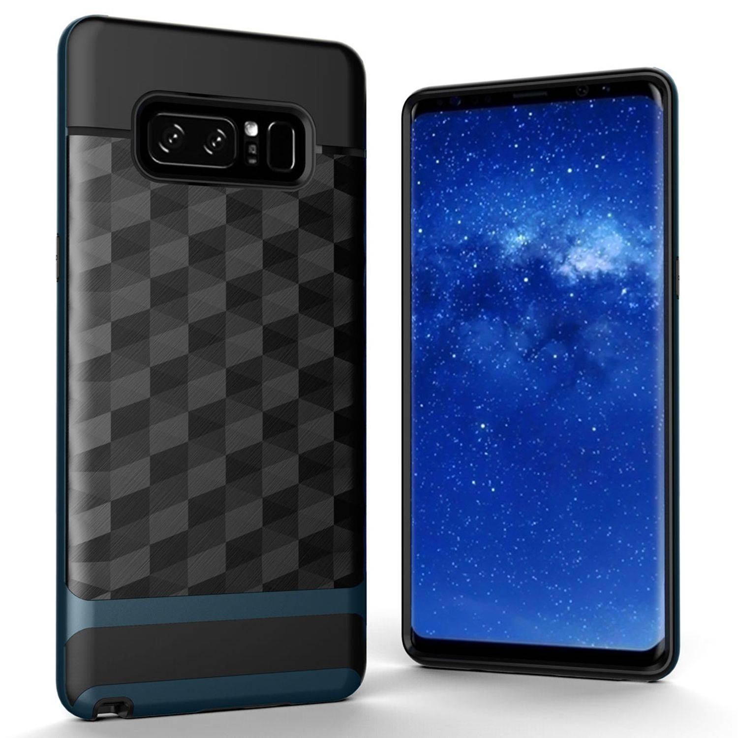Samsung Galaxy Note 8 Handyhülle Backcover Blau