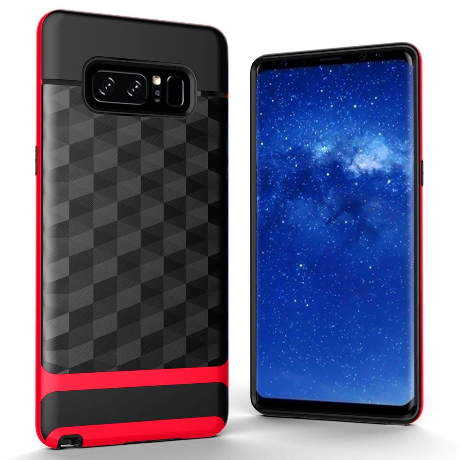 Samsung Galaxy Note 8 Handyhülle Backcover Rot