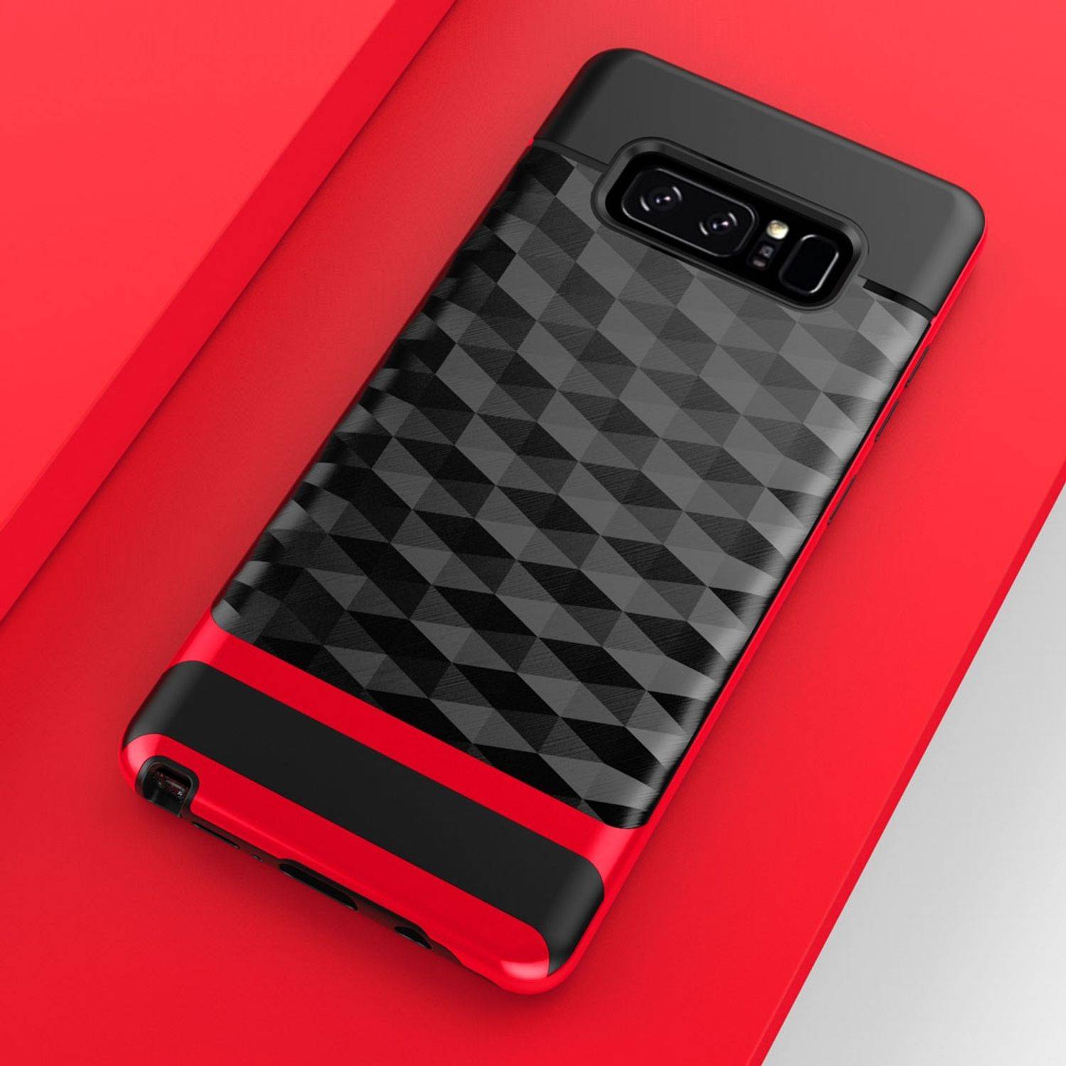 Samsung Galaxy Note 8 Handyhülle Backcover Rot
