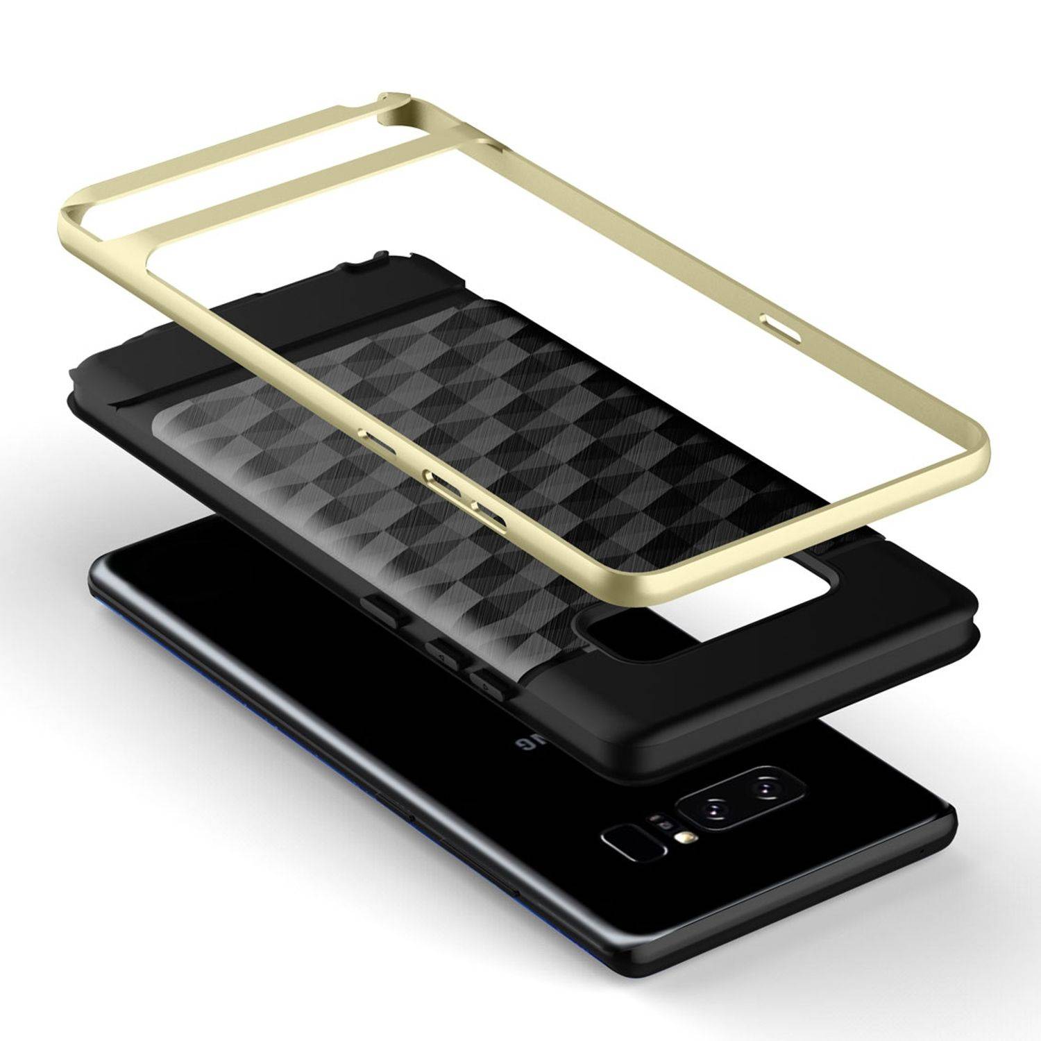 Samsung Galaxy J3 (2017) Handyhülle Backcover Schwarz
