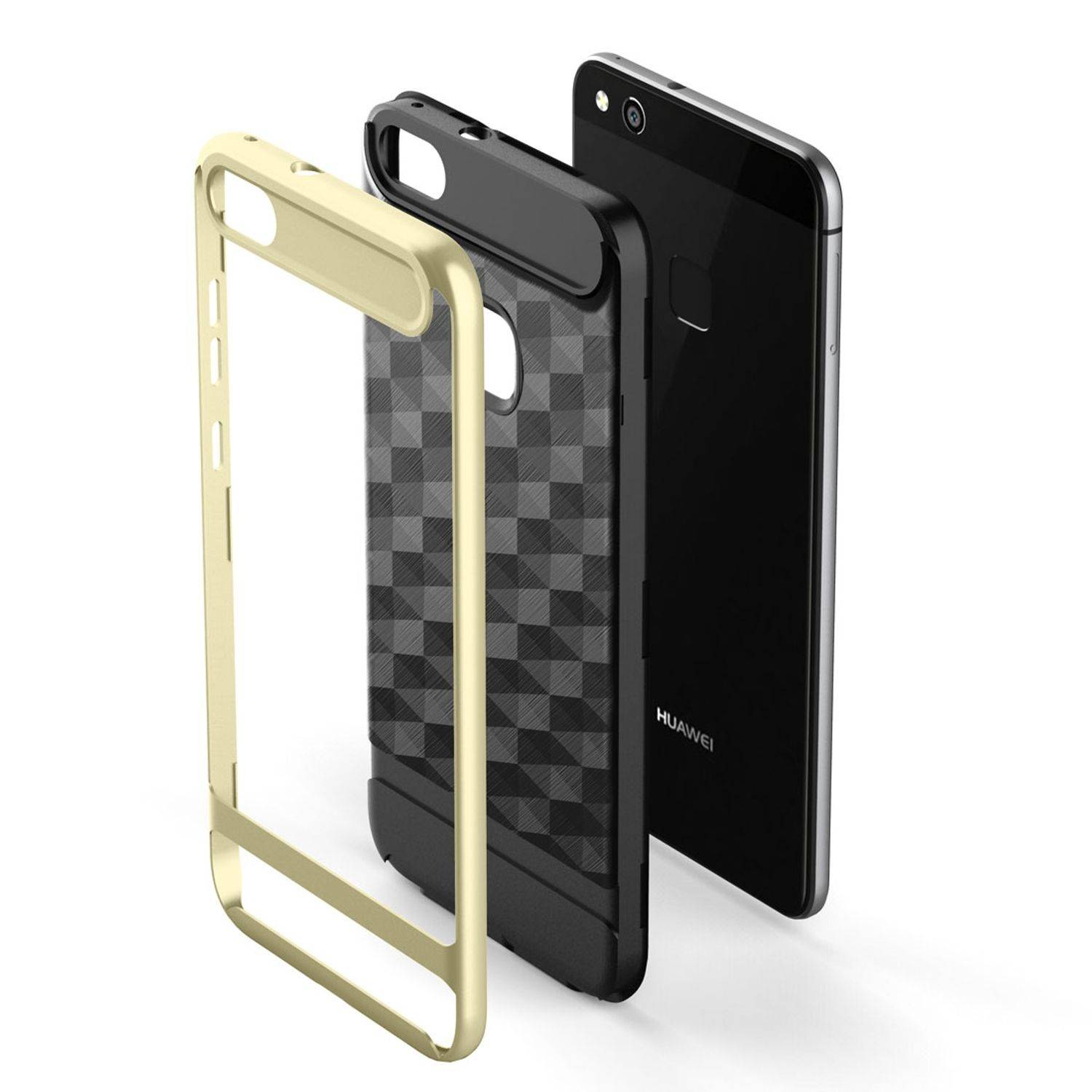 Huawei P10 Lite Handyhülle Backcover Rosa