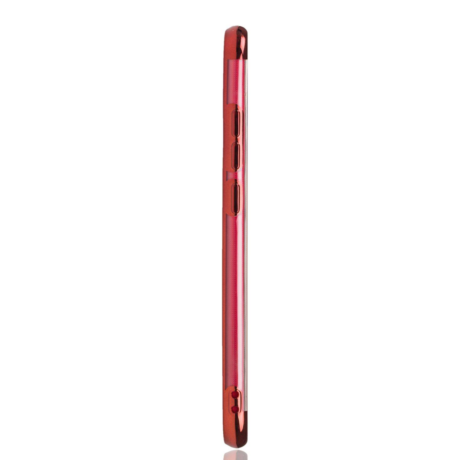 Xiaomi Redmi Note 7 / Redmi Note 7 Pro Handyhülle Bumper Backcover Rot