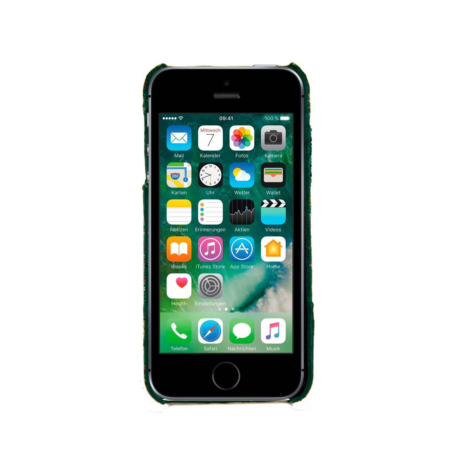 Apple iPhone 5 / 5s / SE Handyhülle Backcover Grün