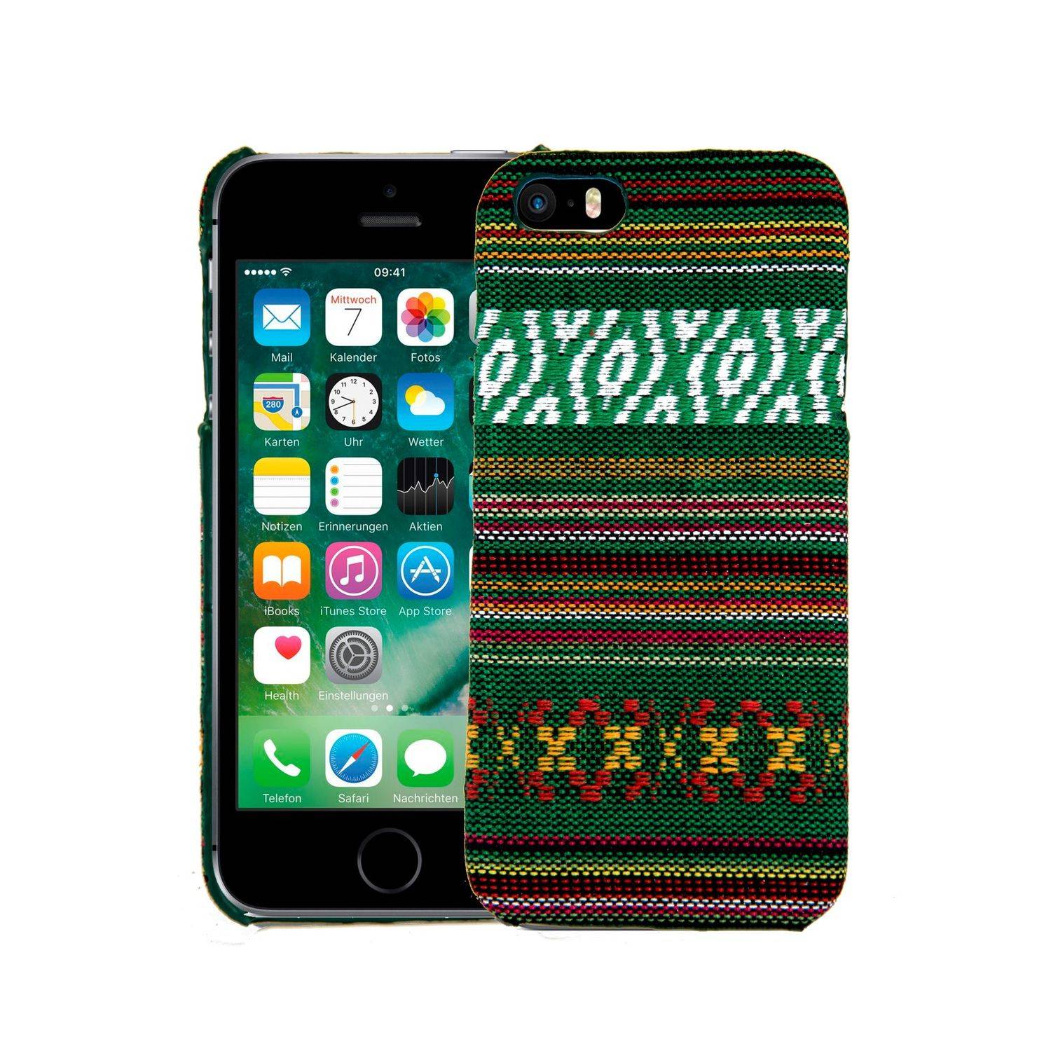 Apple iPhone 5 / 5s / SE Handyhülle Backcover Grün