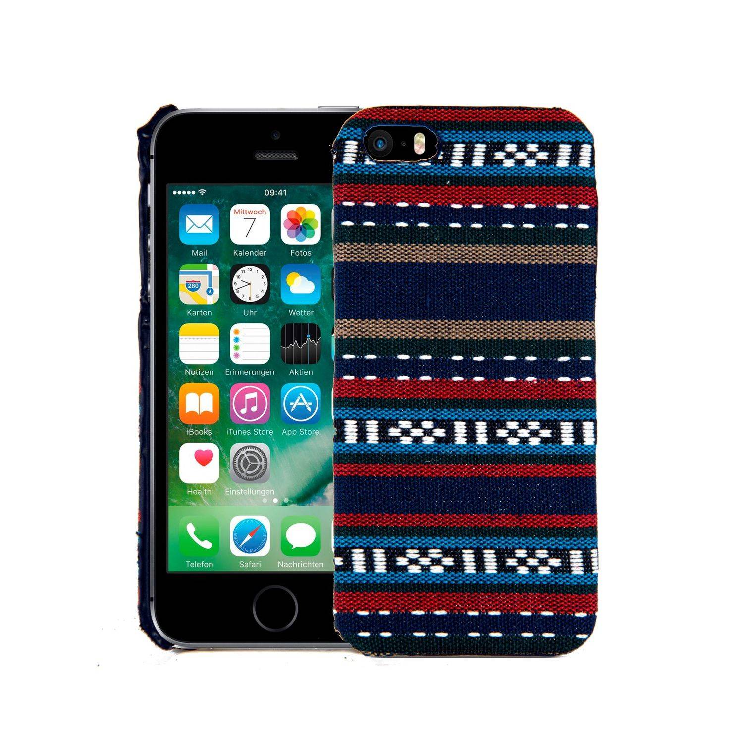 Apple iPhone 5 / 5s / SE Handyhülle Backcover Blau