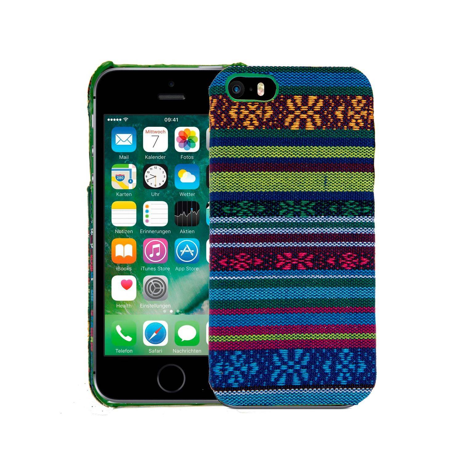 Apple iPhone 5 / 5s / SE Handyhülle Backcover Blau