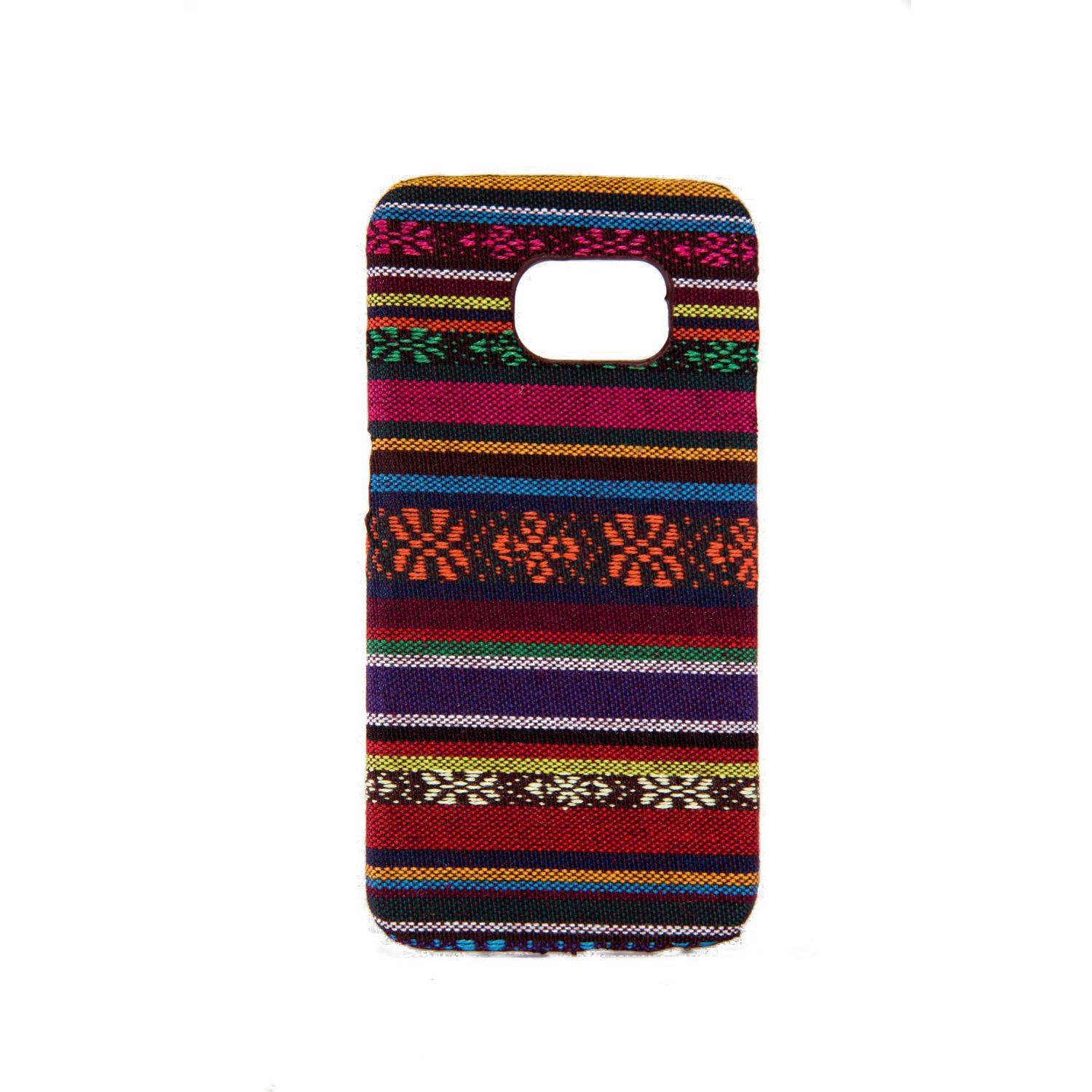 Samsung Galaxy S6 Edge Handyhülle Backcover Orange